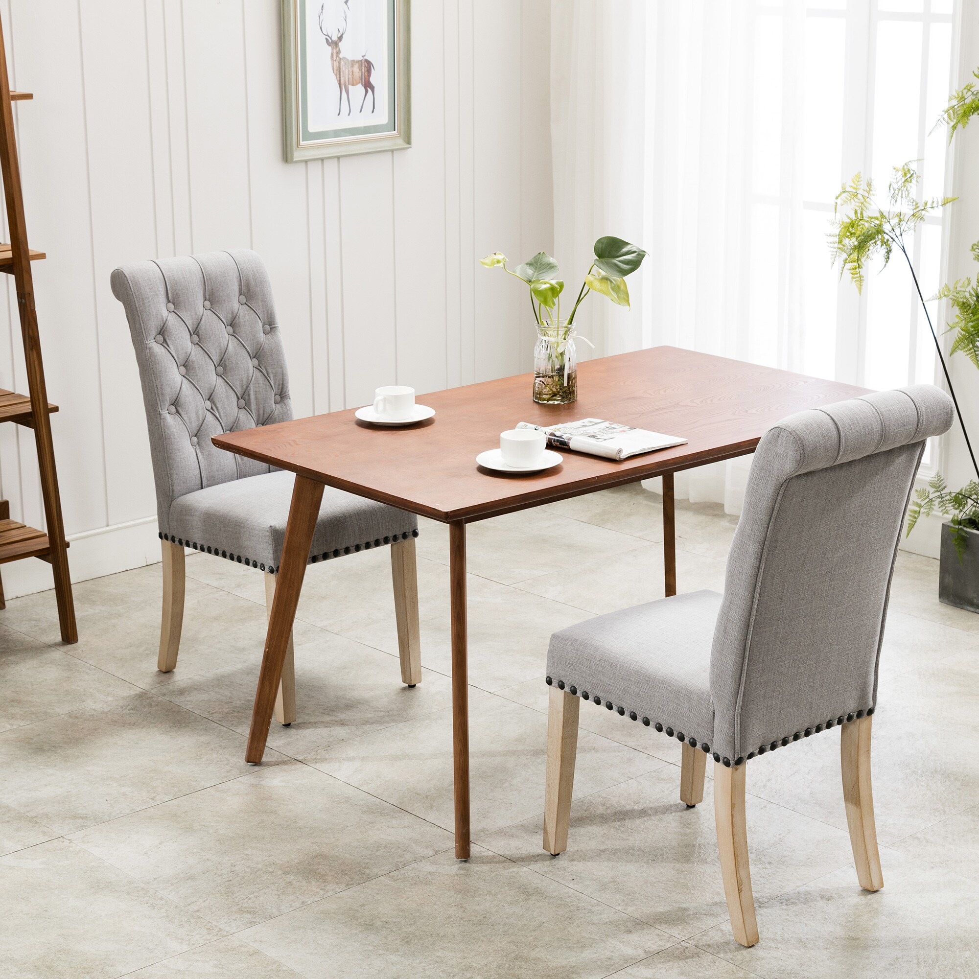 Clihome ZB-PH-011-2-BL Dining-Chairs - View #4