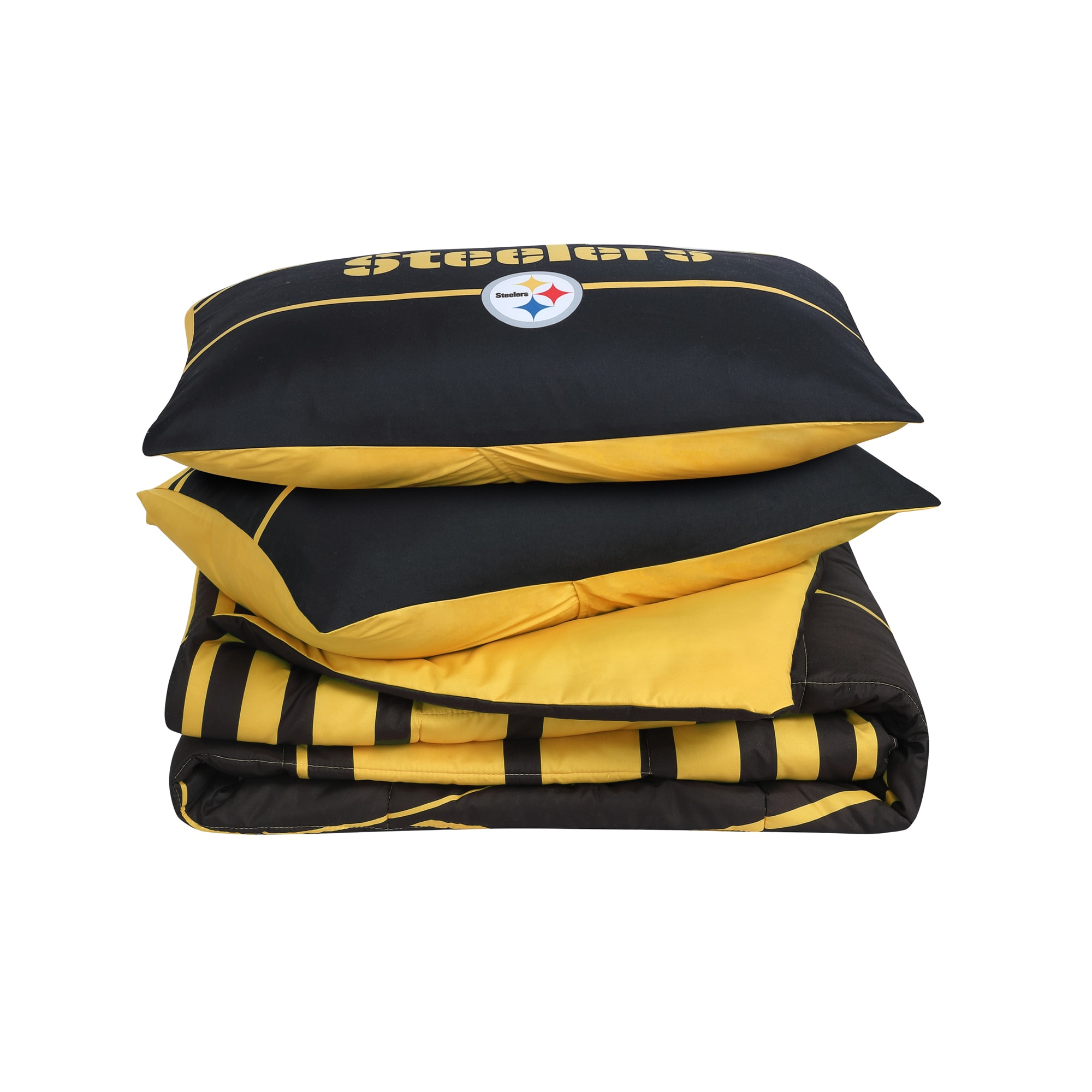 Cathay Sports Pittsburgh Steelers Black/Gold 50-in x 60-in Throw