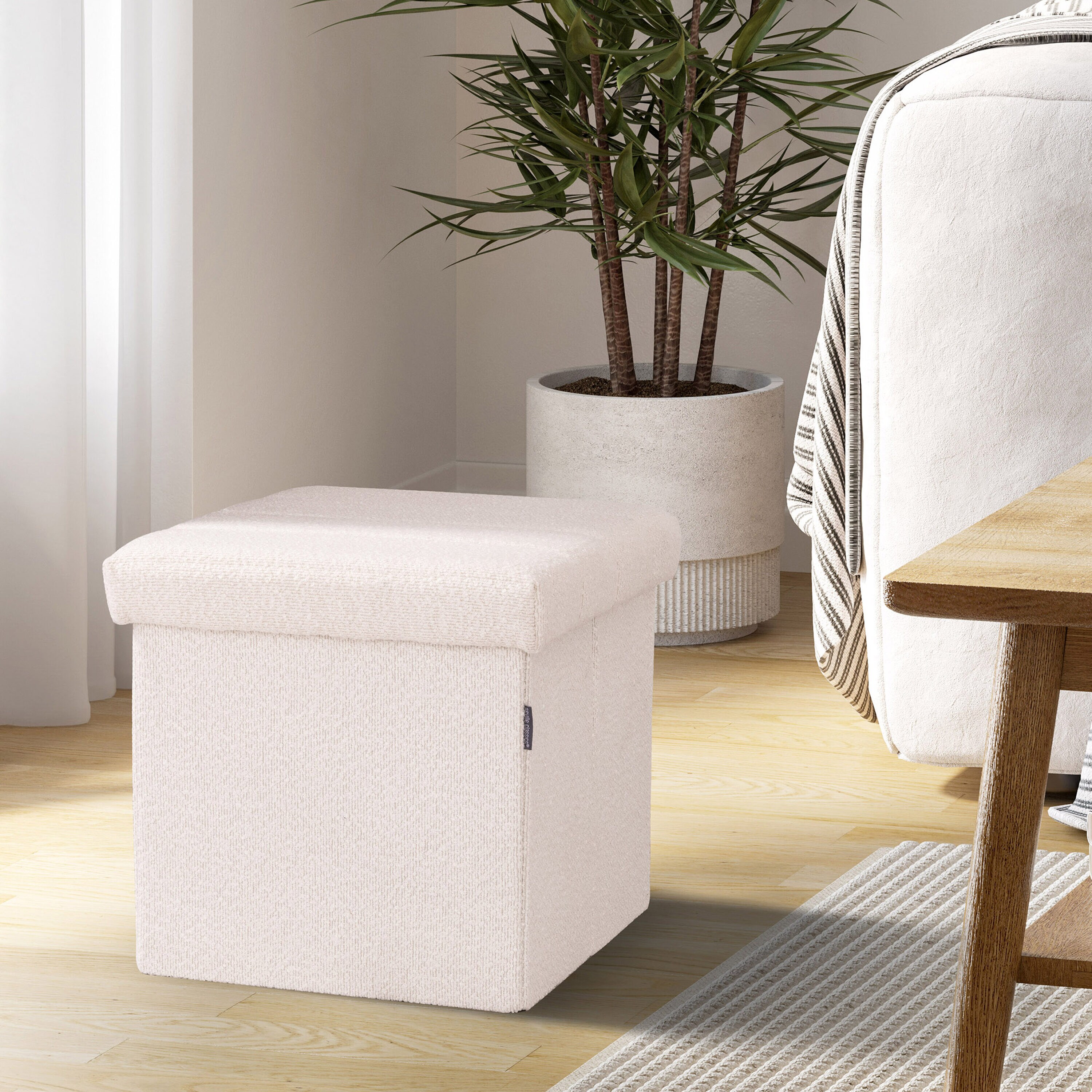 Seville Classics STR30254 Indoor-Ottomans - View #2