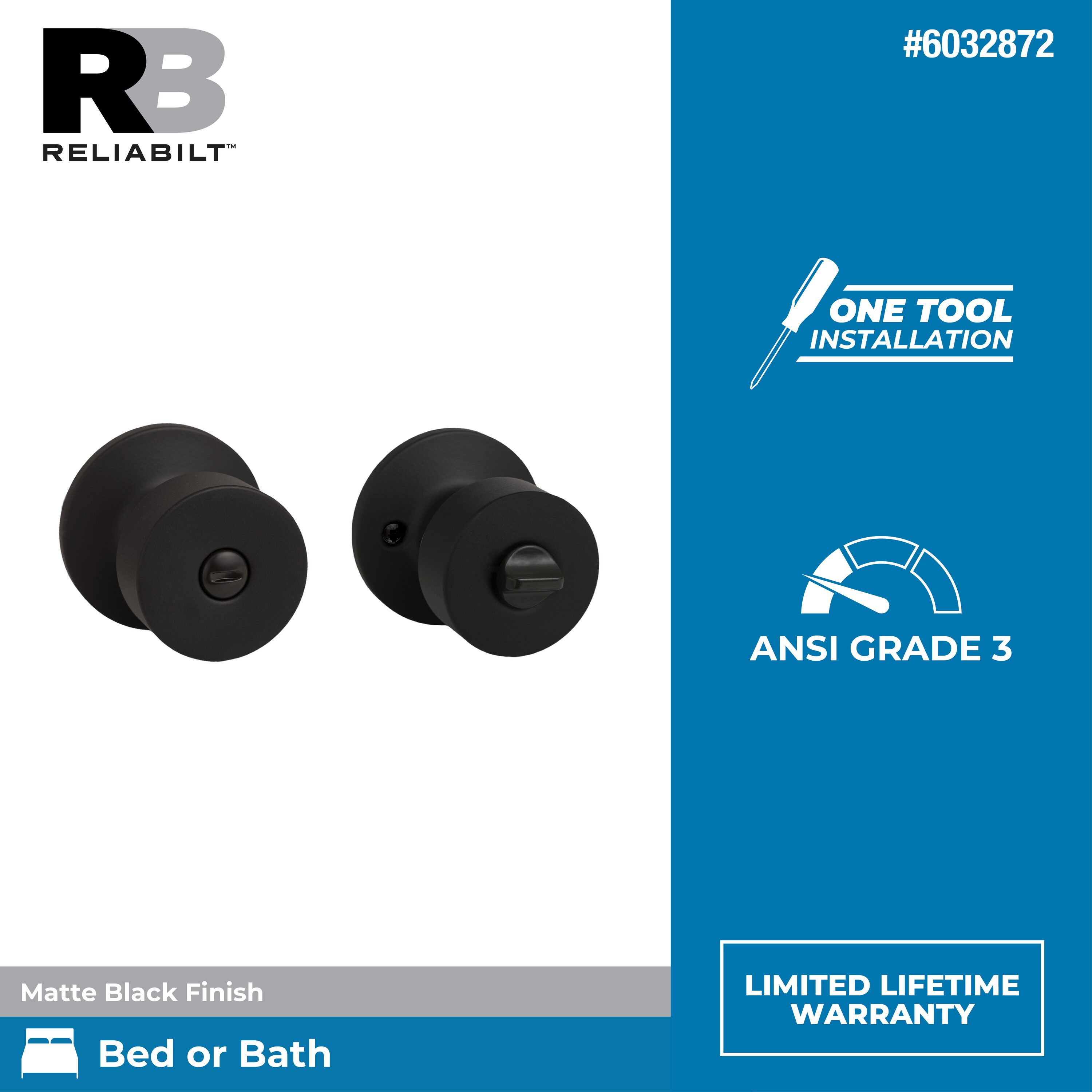 RELIABILT 93570-053 Door-Knobs - View #2