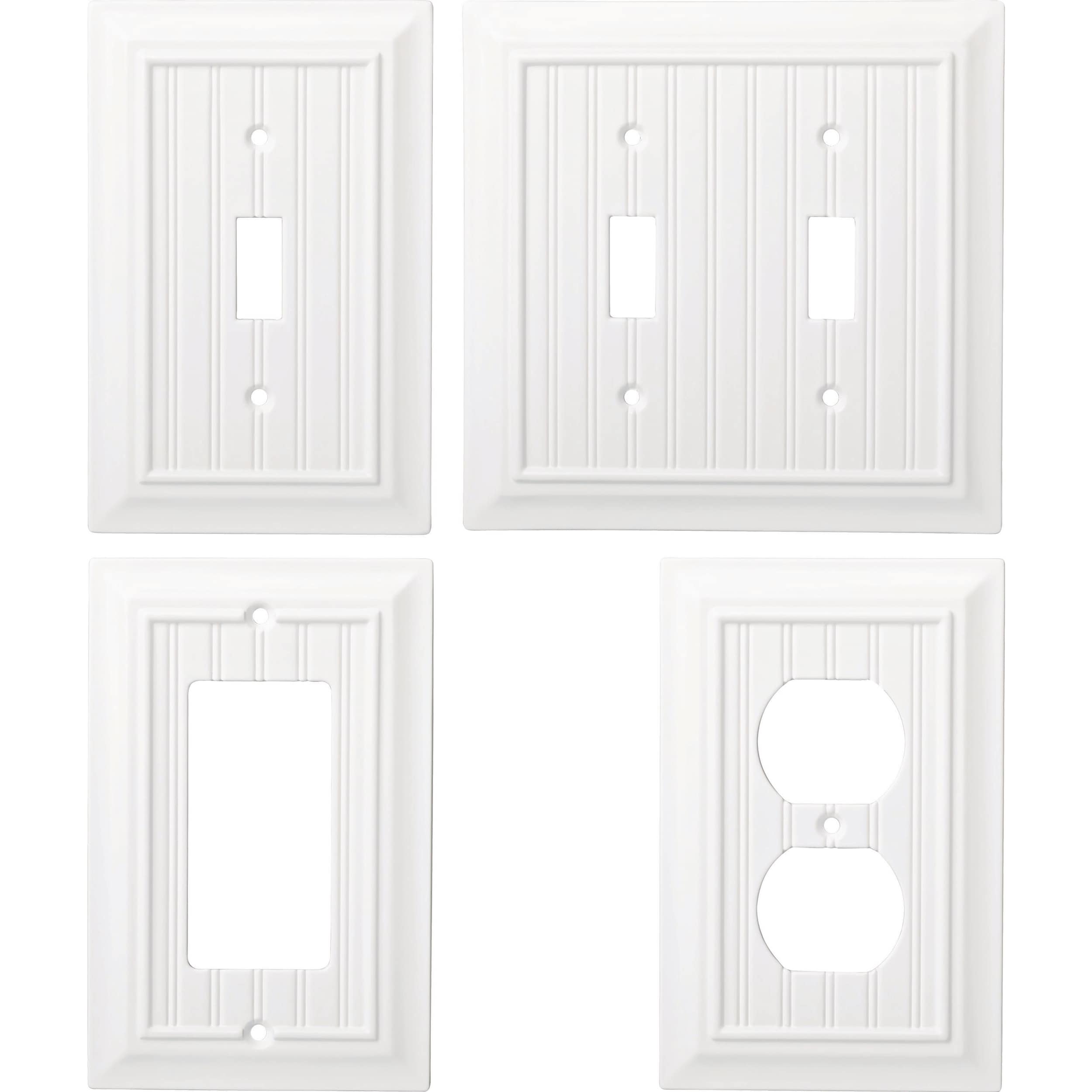 allen + roth W37240-PW-C1 Electrical-Wall-Plates - View #4