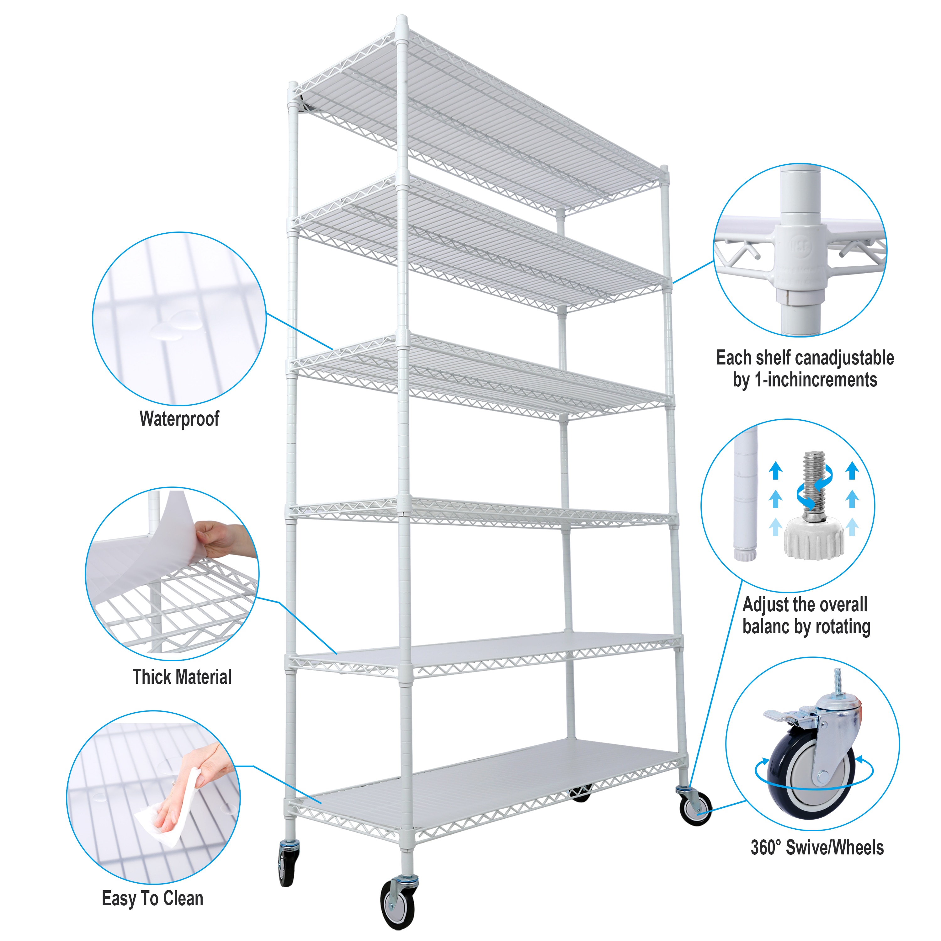 Tatayosi XH-65142121 Free-Standing-Shelving - View #2