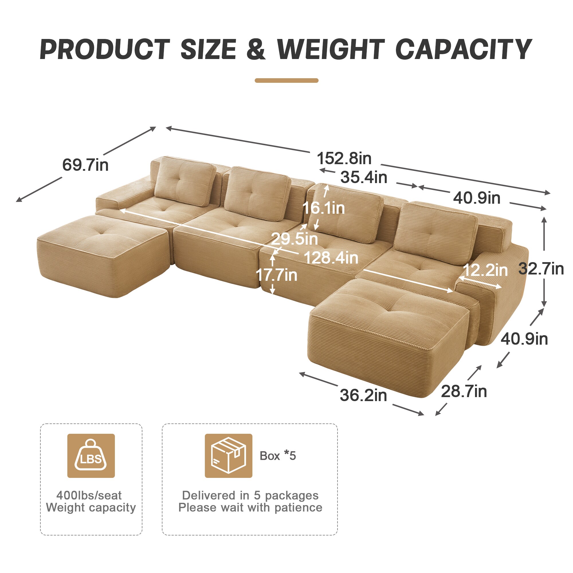 Homy Casa YG01473 Sofas-Loveseats - View #5
