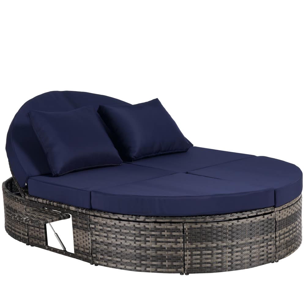 Coolbibila JONI-PATIO-DK BLUE Patio-Sofas-Daybeds - View #4