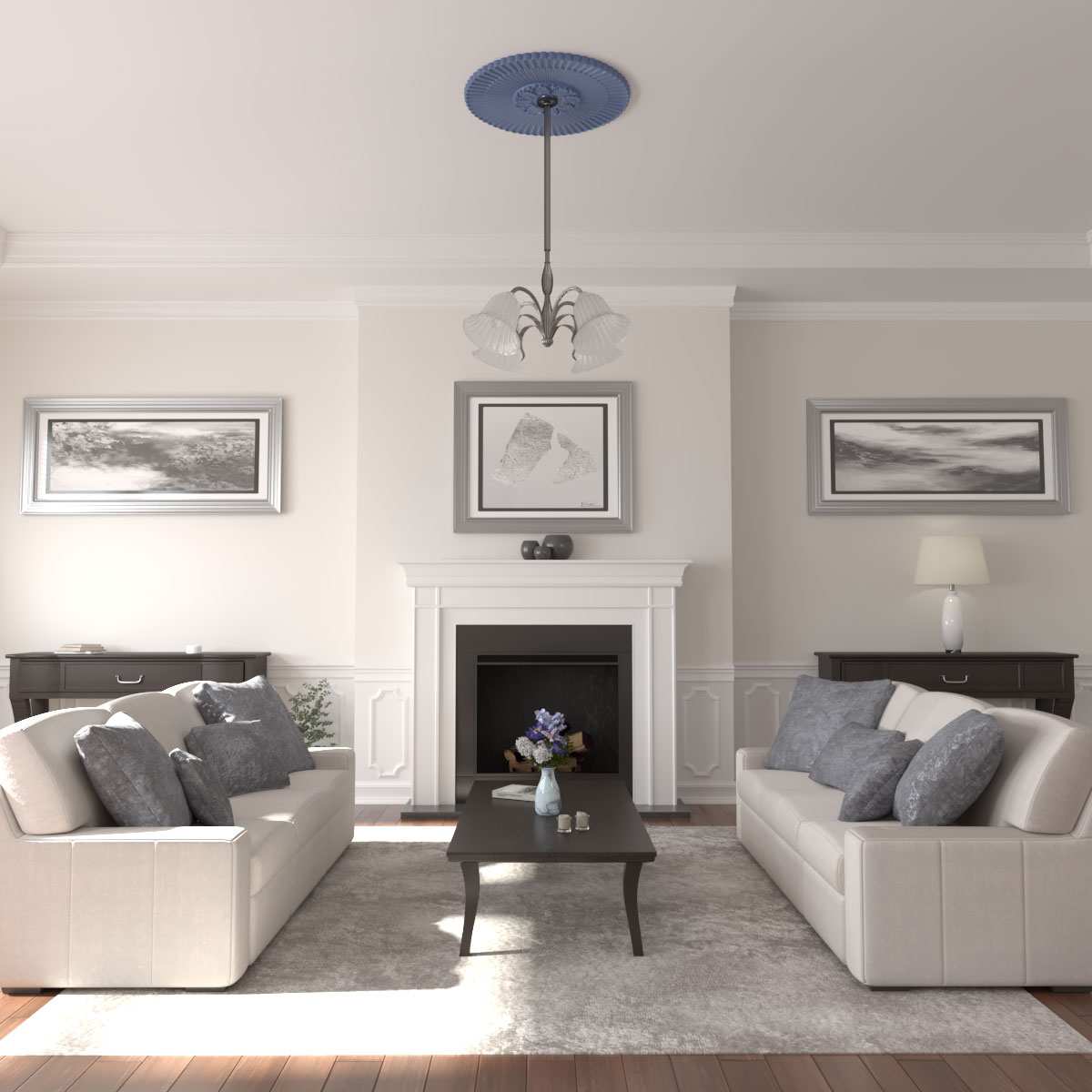 Ekena Millwork CM36MEAMF Ceiling-Medallions - View #4