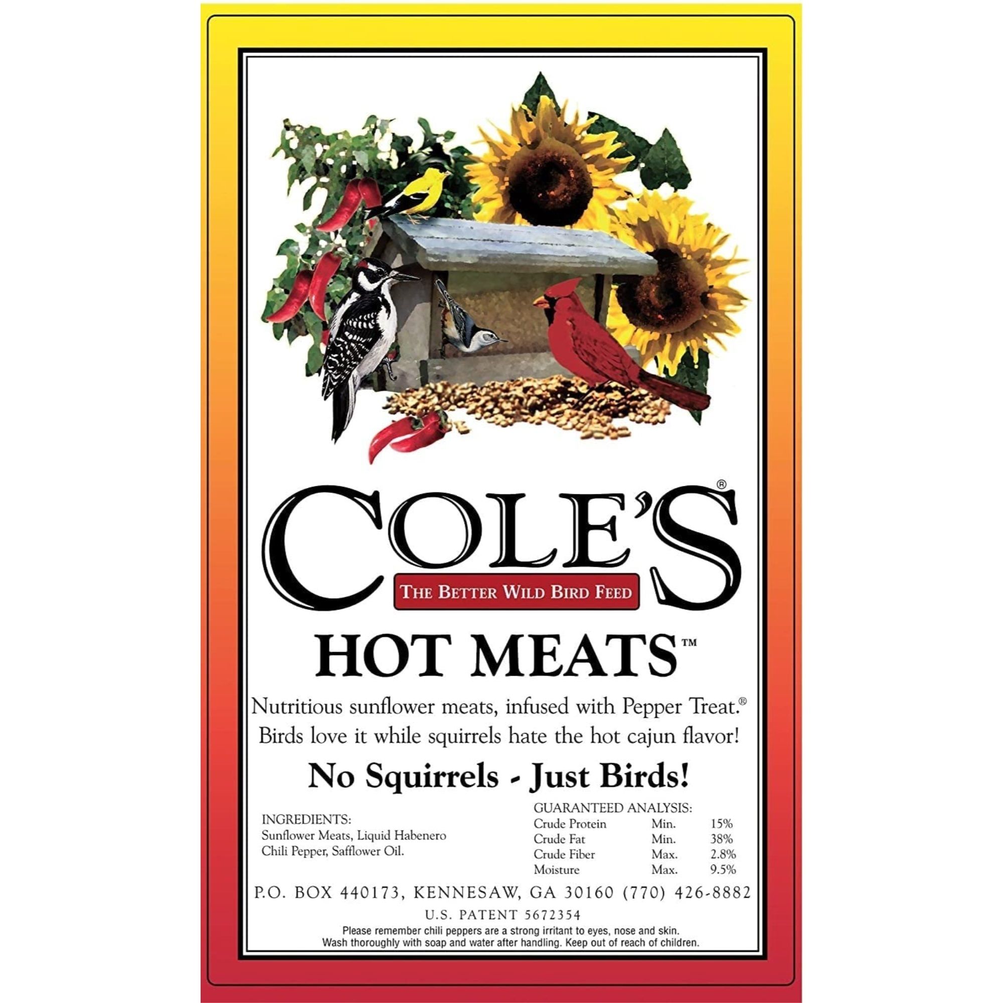 Cole's CWBHM20 Bird-Squirrel-Food - View #3