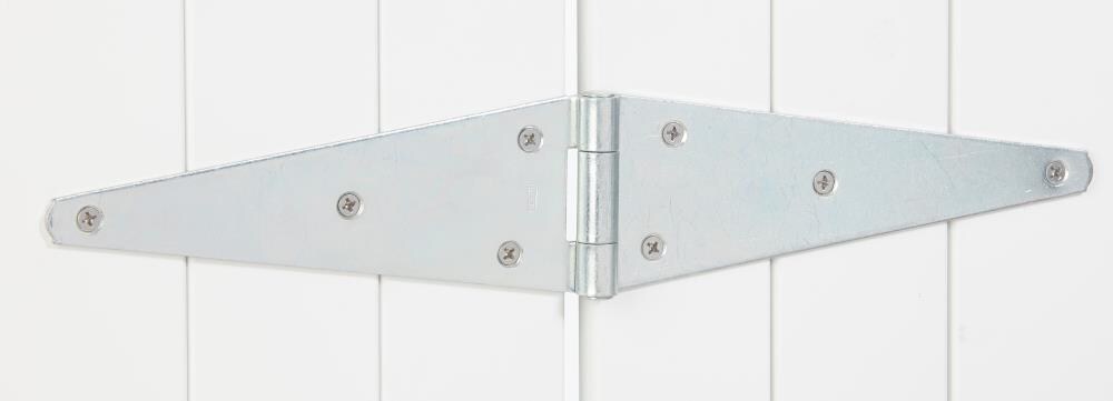 National Hardware 3-17/25-in H Silver Strap Exterior Door Hinge in the ...