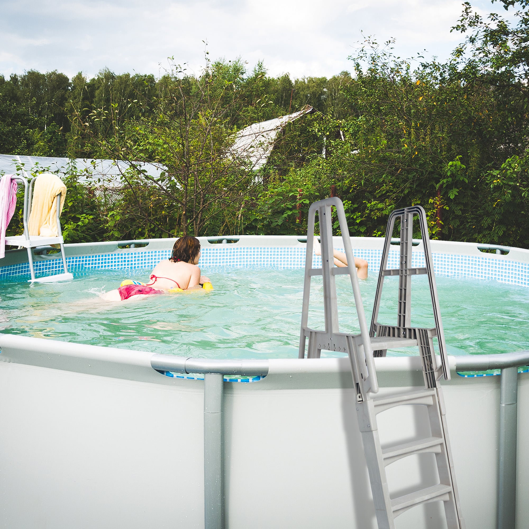 Vinyl Works 76997 Above-Ground-Pool-Lad-Steps - View #4