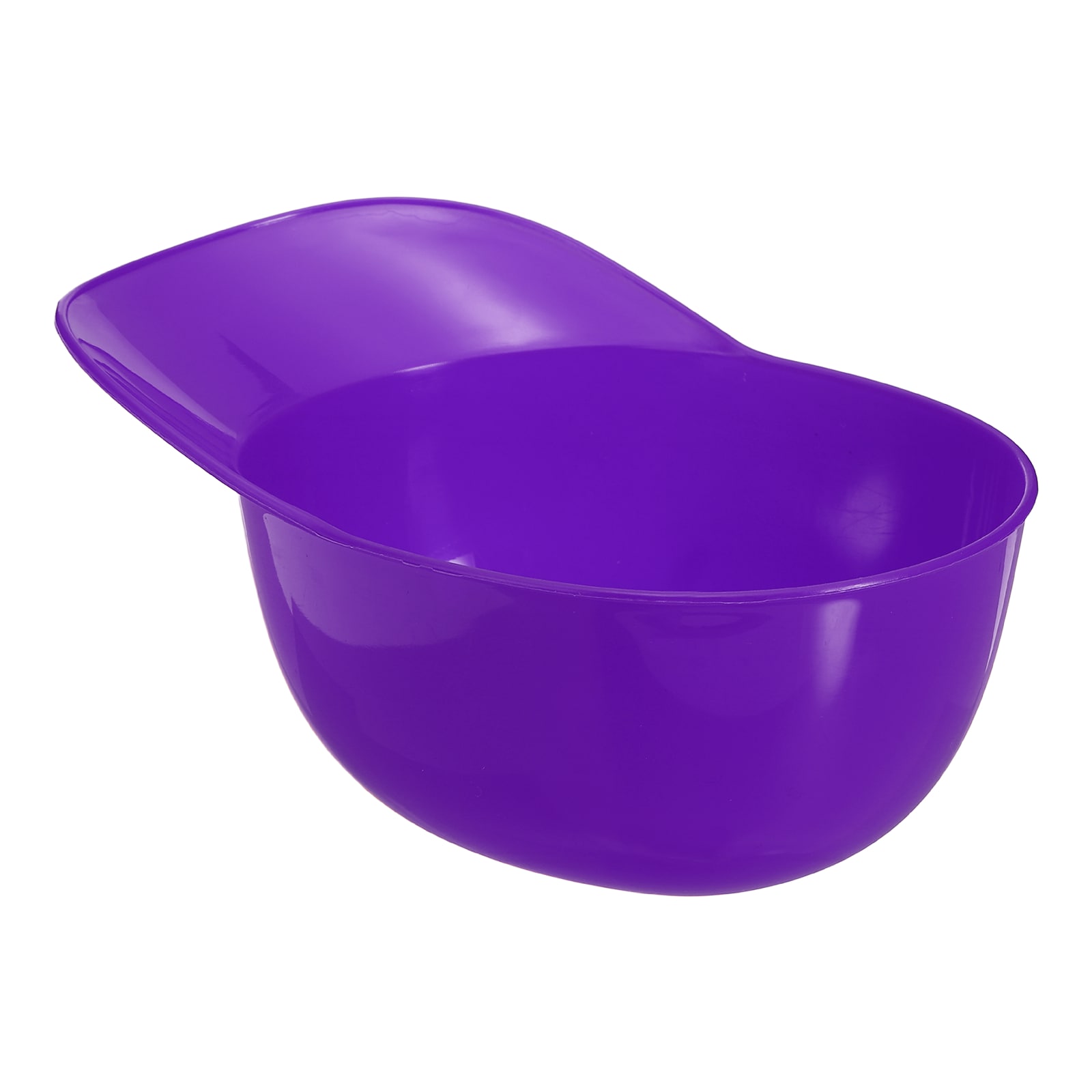 Unique Bargains 10Pcs Ice Cream Bowls 8oz Plastic Baseball Cap Frozen Yogurt Purple