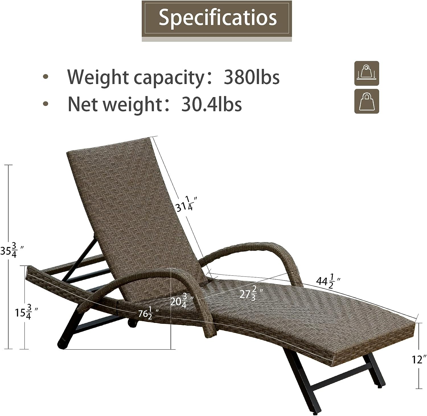 BANSA ROSE LLZJLY41423 Patio-Chairs - View #6