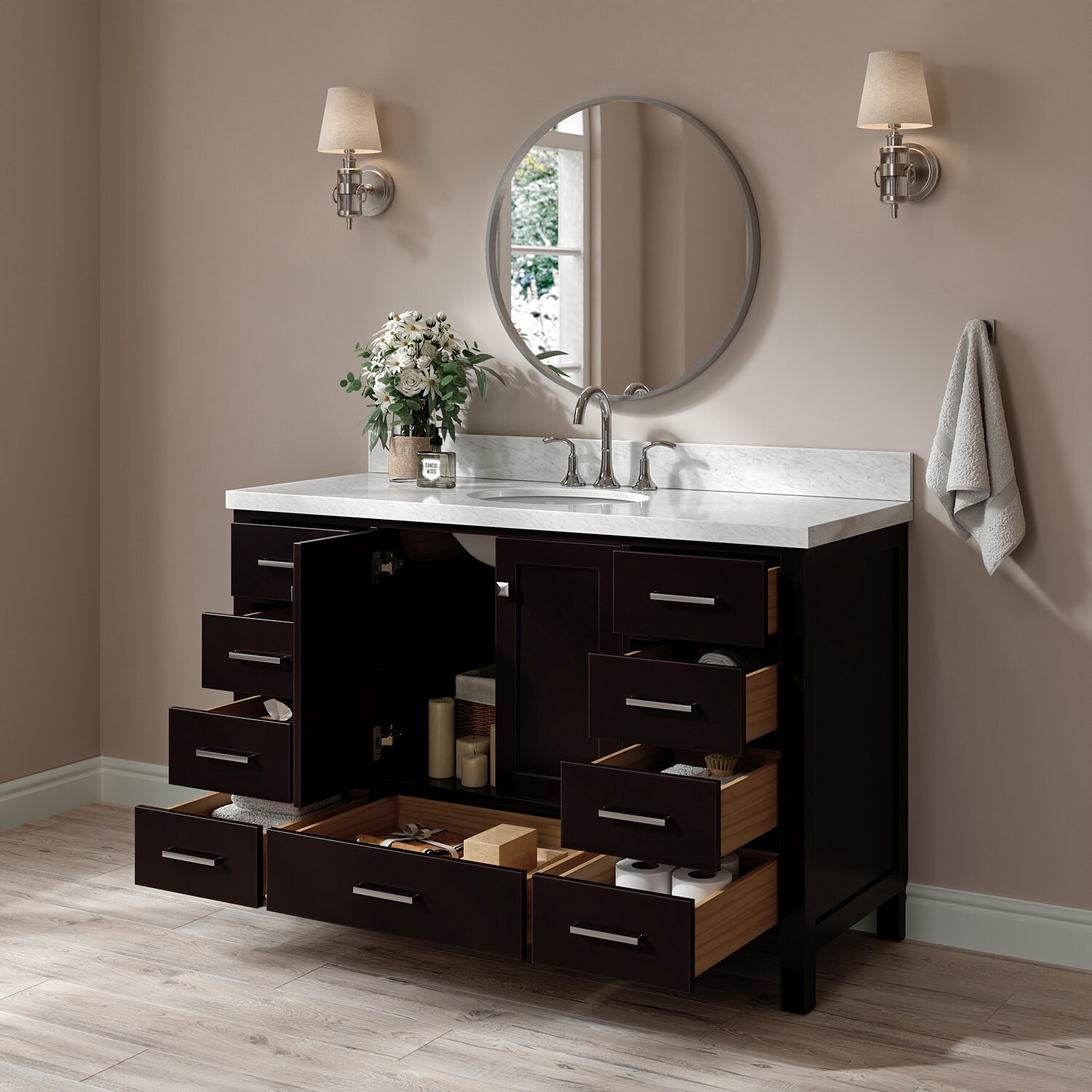 ARIEL A055S-VO-ESP Bath-Vanity-Combo - View #3