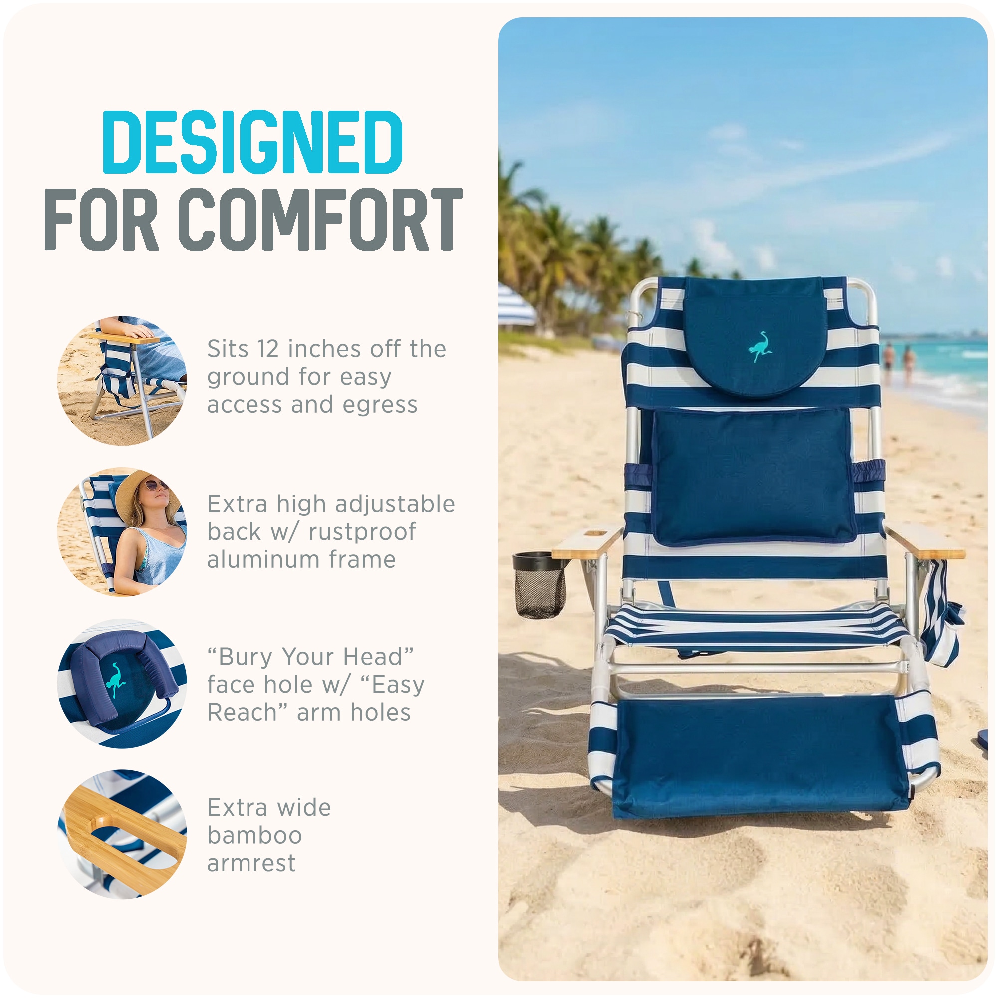 Ostrich 125535 Beach-Camping-Chairs - View #4
