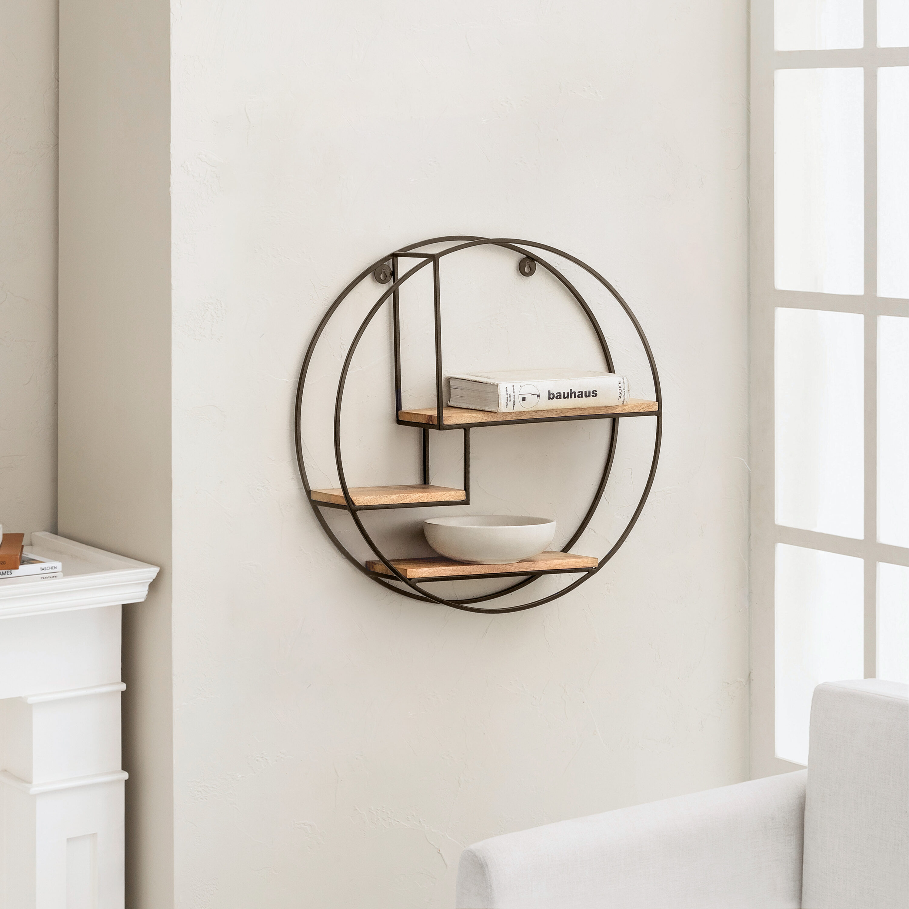 MH LONDON MH-ST-107BZ Wall-Mounted-Shelving - View #2