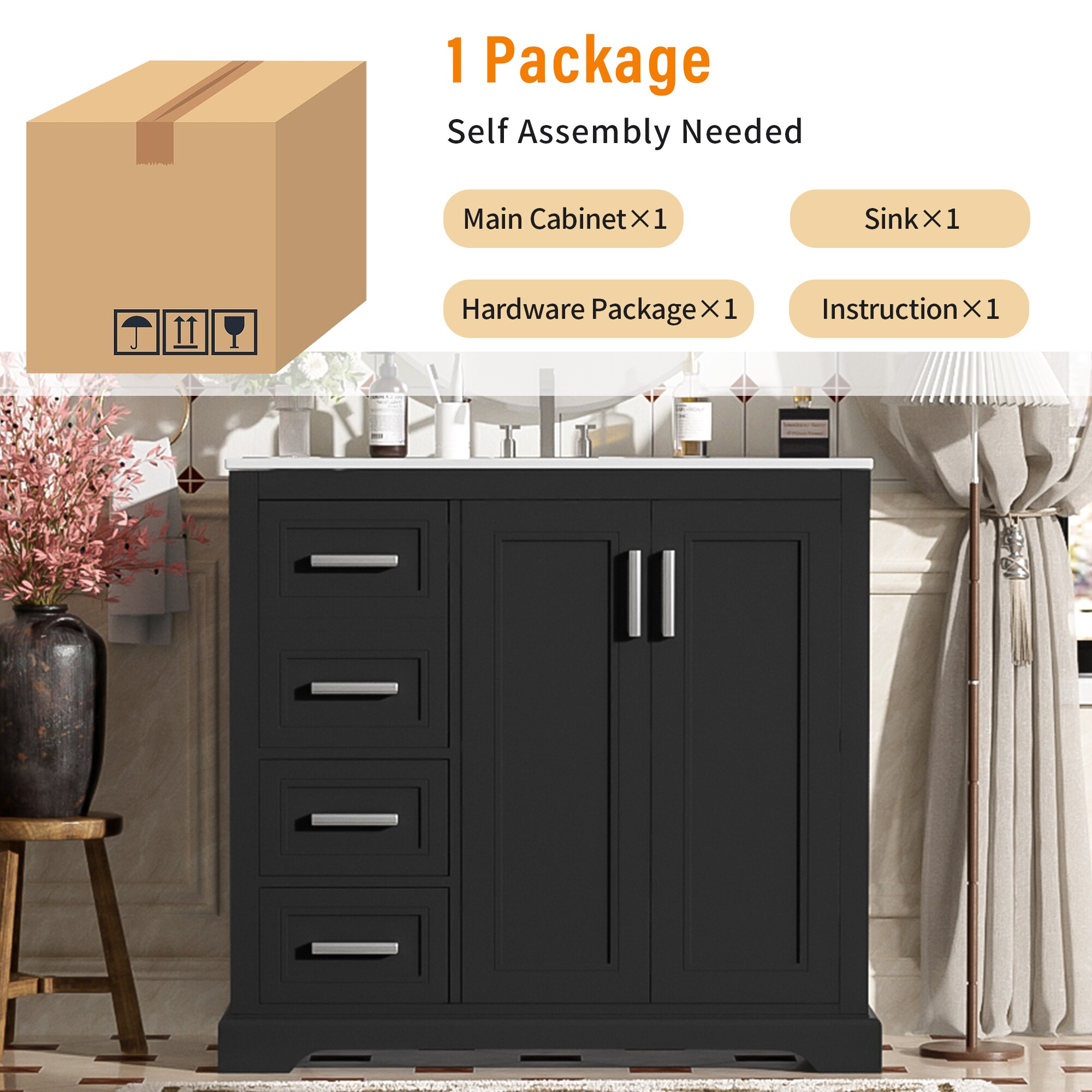 Tatayosi RY-P280194B Bath-Vanity-Combo - View #7