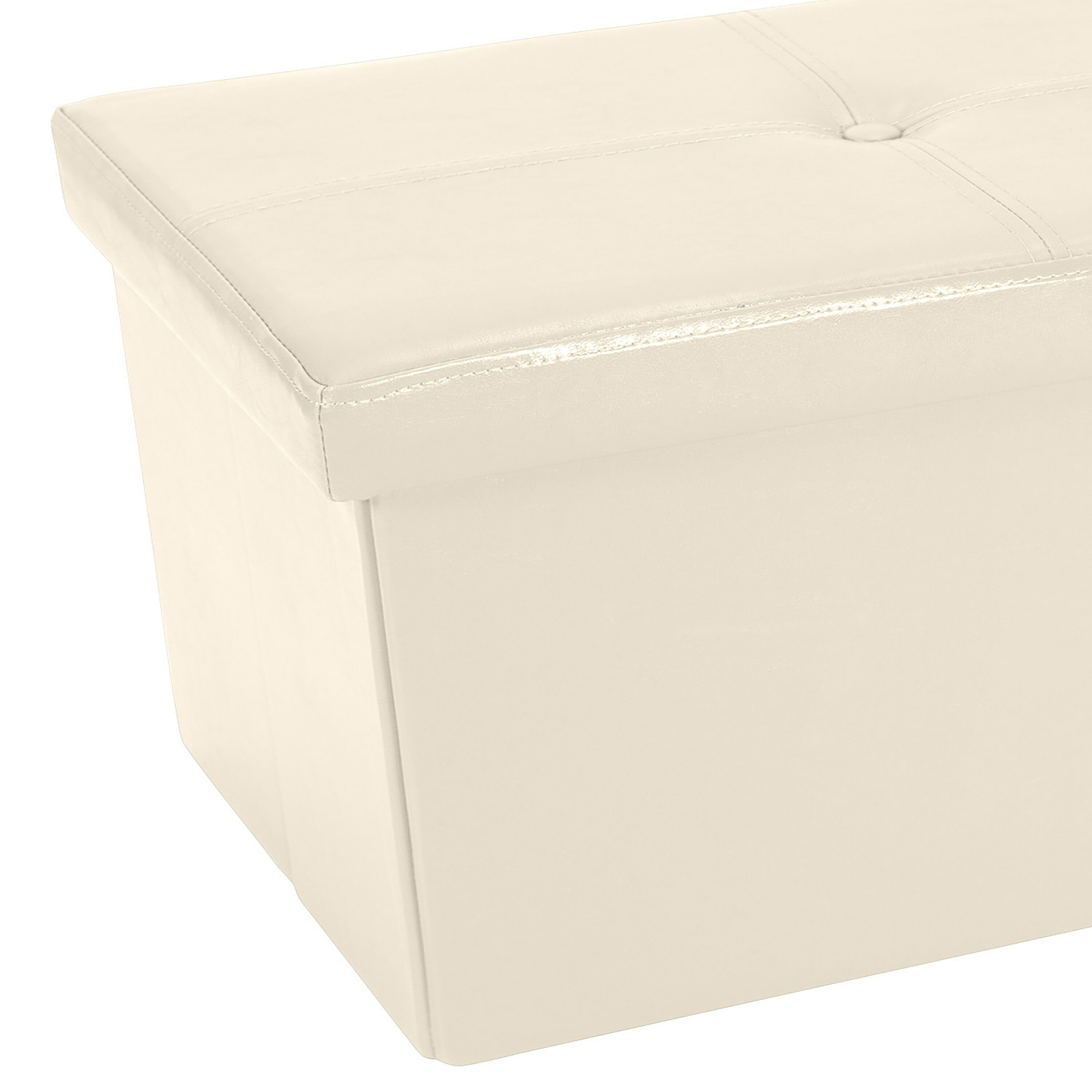 Simplify F-0645-IVORY-BX Indoor-Ottomans - View #6