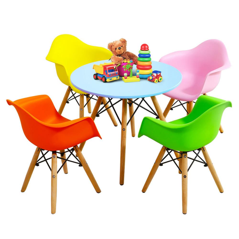 Goplus Costway 22-in Blue, Green, Pink, Yellow, Orange Kids Accent