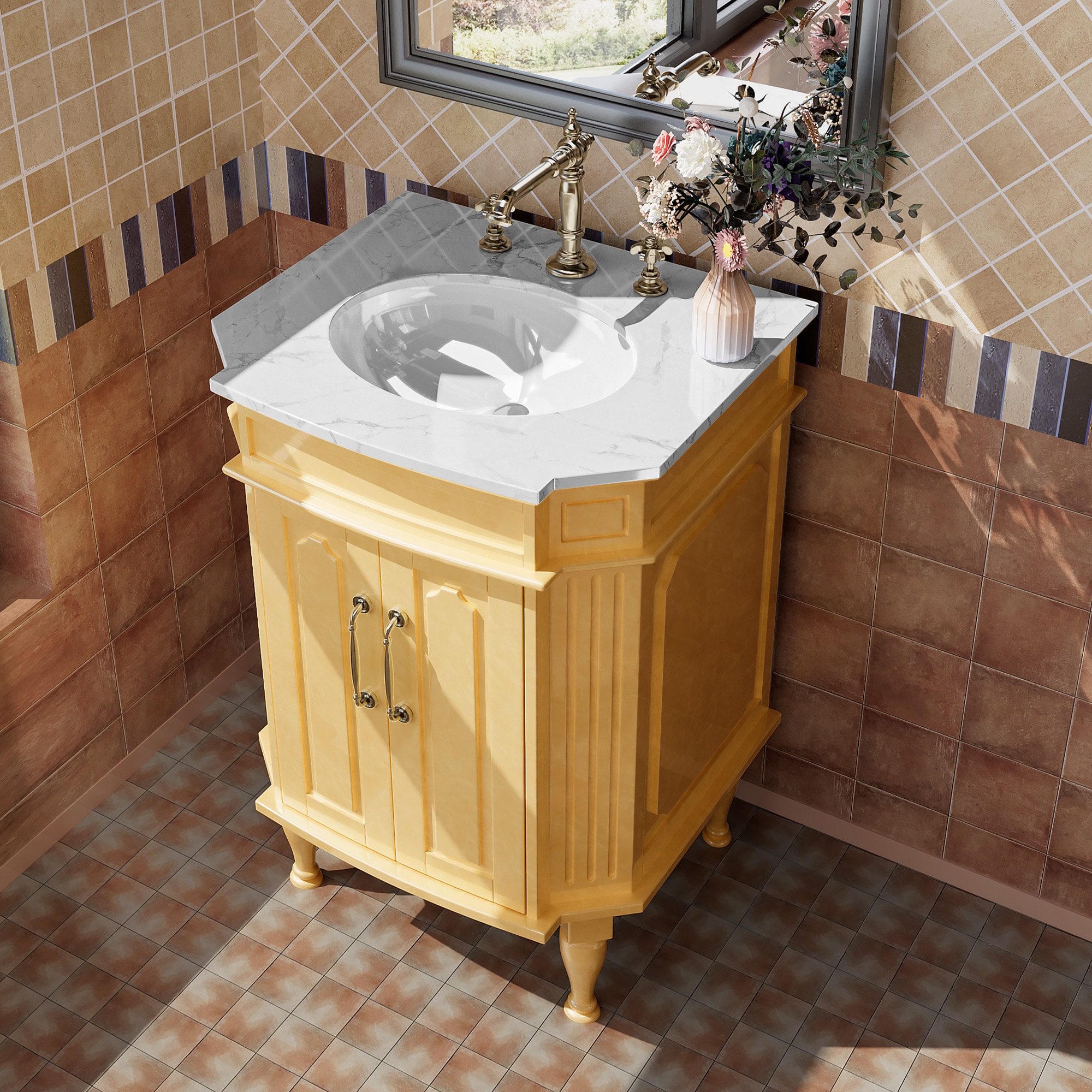 JEAREY JE-XNELD-1-DK Bath-Vanity-Combo - View #3