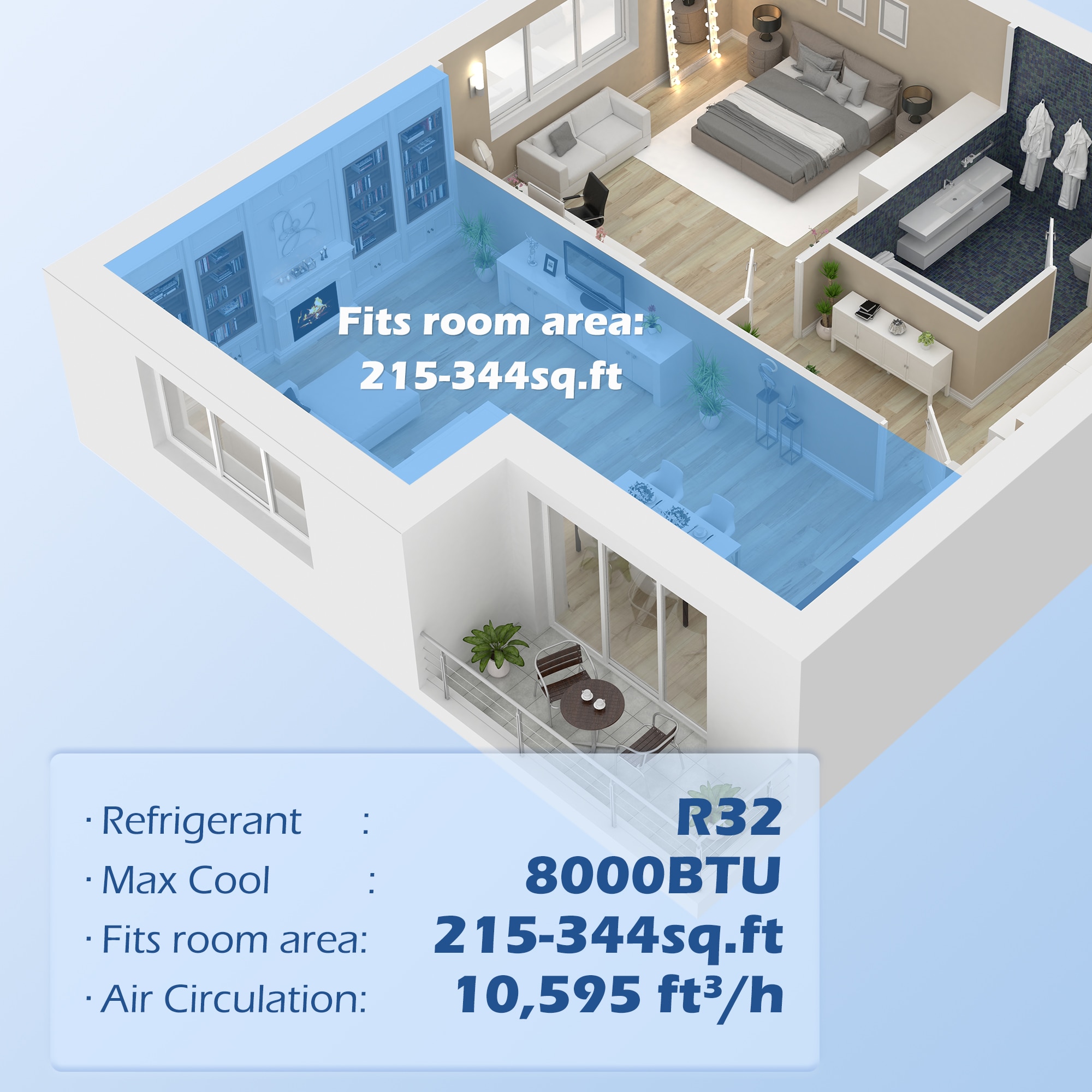 Siavonce XH73985 Portable-Air-Conditioners - View #3