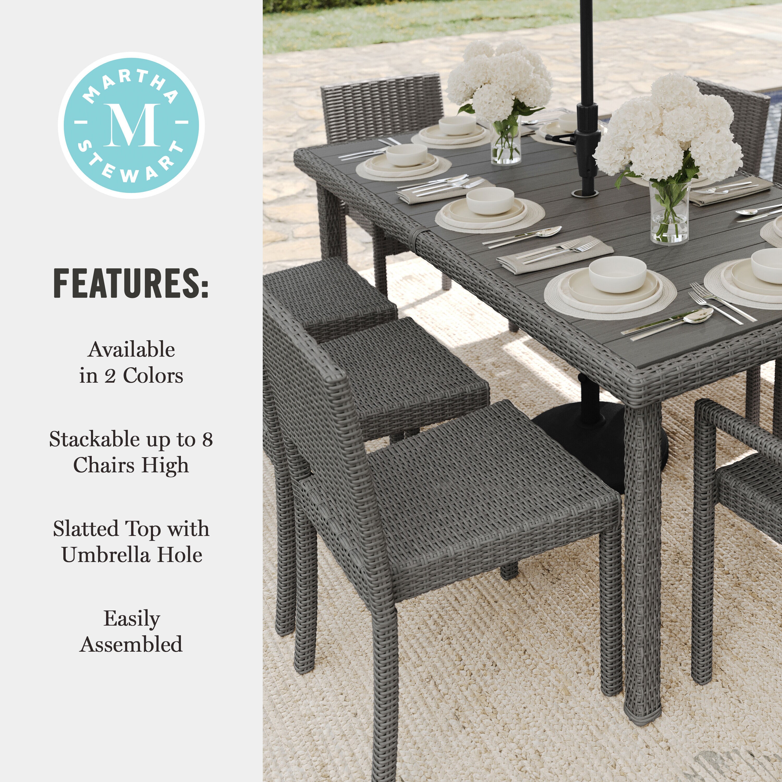 Martha Stewart 196861191497 Patio-Dining-Sets - View #6