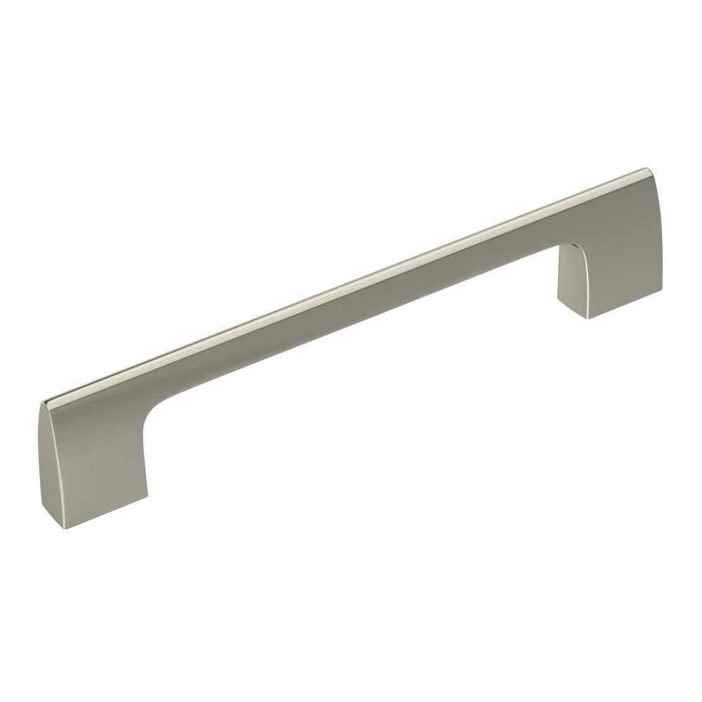 Amerock BP55367PN Riva 5-1/16-in , 128mm Center to Center Polished Nickel Rectangular Bar