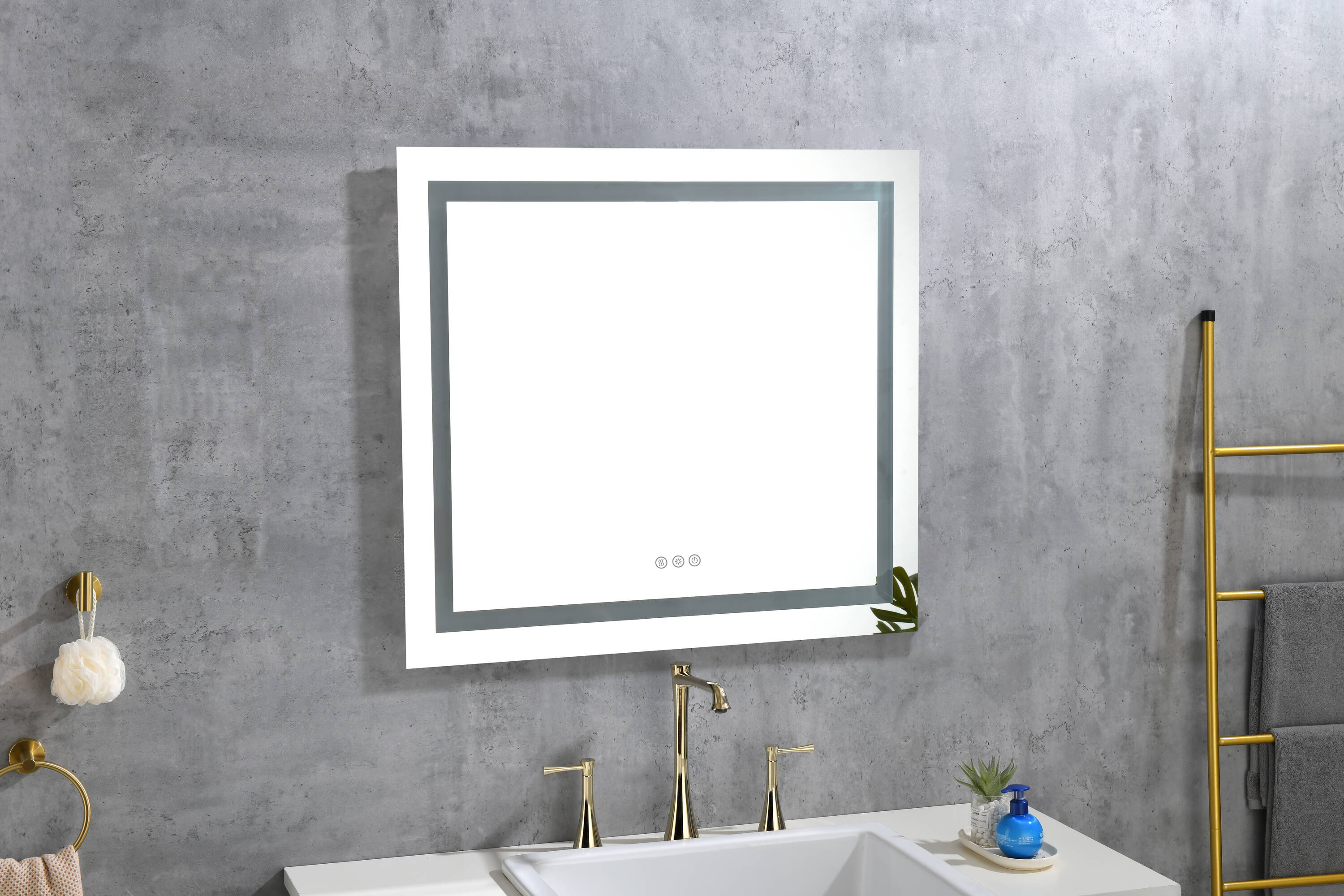 Vacolite KP-3636-WKBK Framed-Bath-Mirrors - View #7