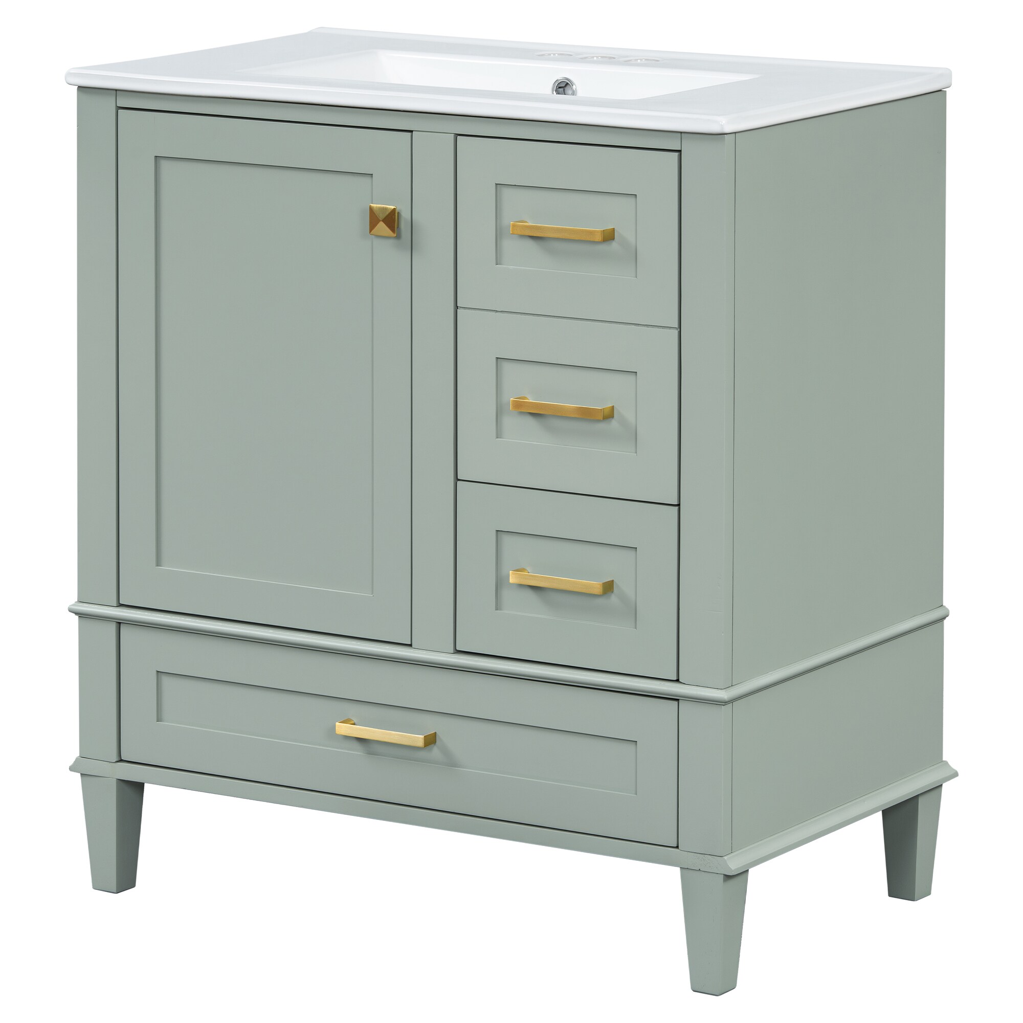 Iseryn YSG557GP170 Bath-Vanity-Combo - View #6