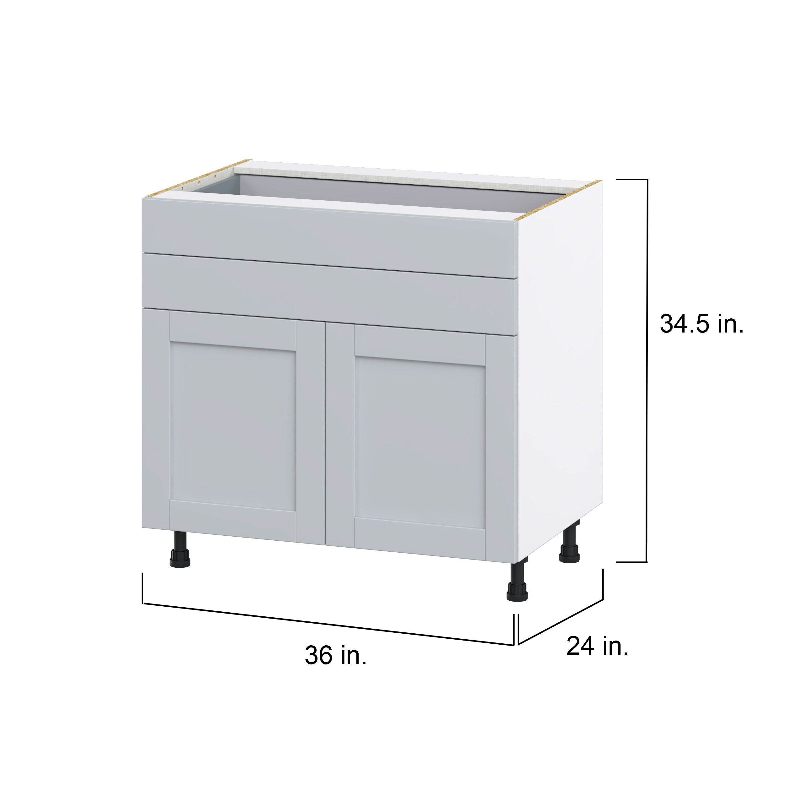 Hugo&Borg DSB36B-CH Cabinets-Kitchen - View #4