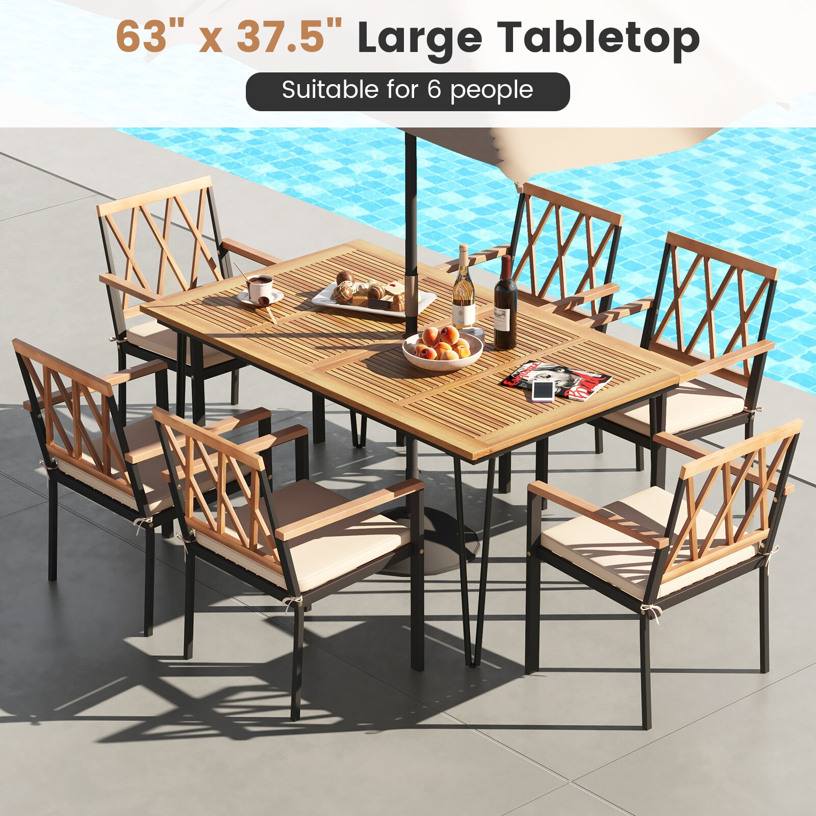 LIVIZA OUJ72244 Patio-Tables - View #6