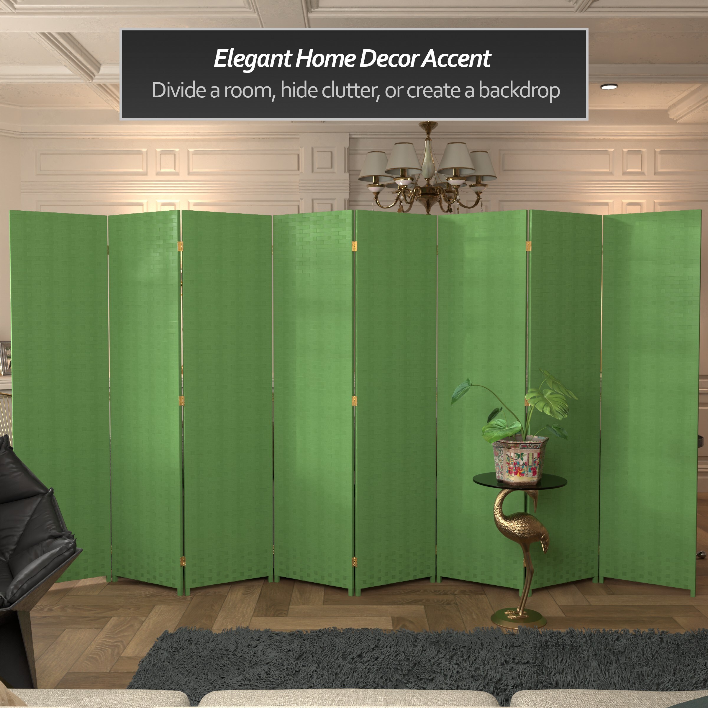 Red Lantern SSFIBER-8P-LGRN Indoor-Privacy-Screens - View #3