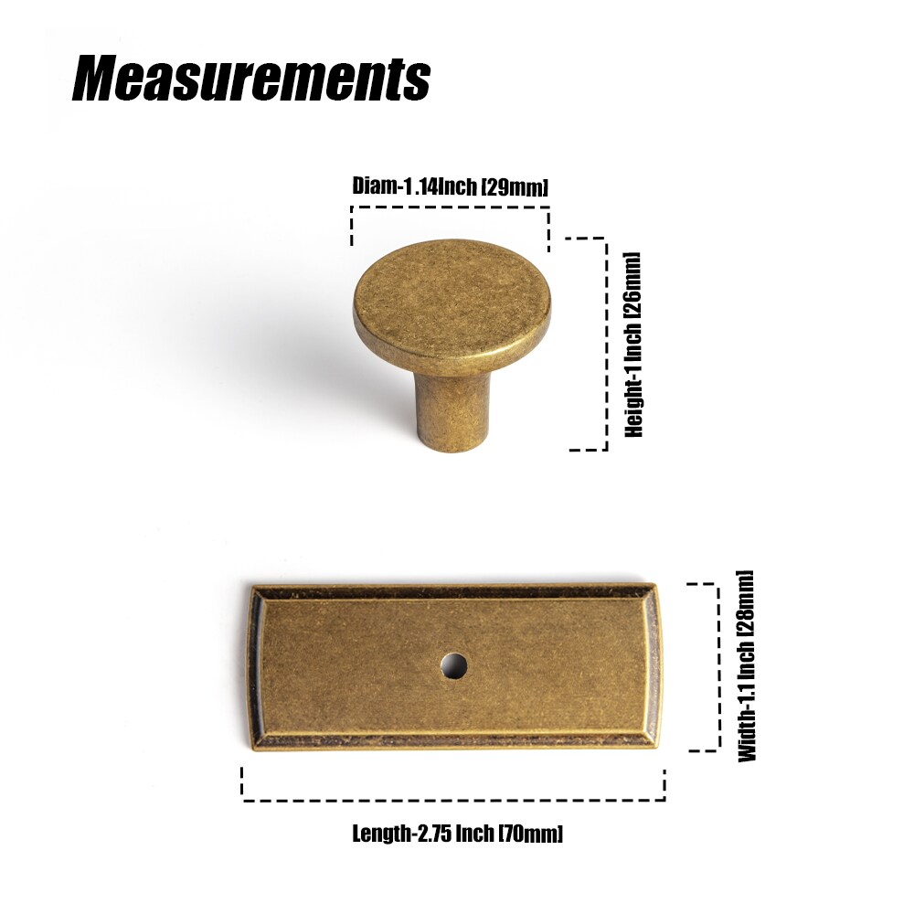 Miaokesen 1022GT-DP-G011 Cabinet-Knobs - View #2