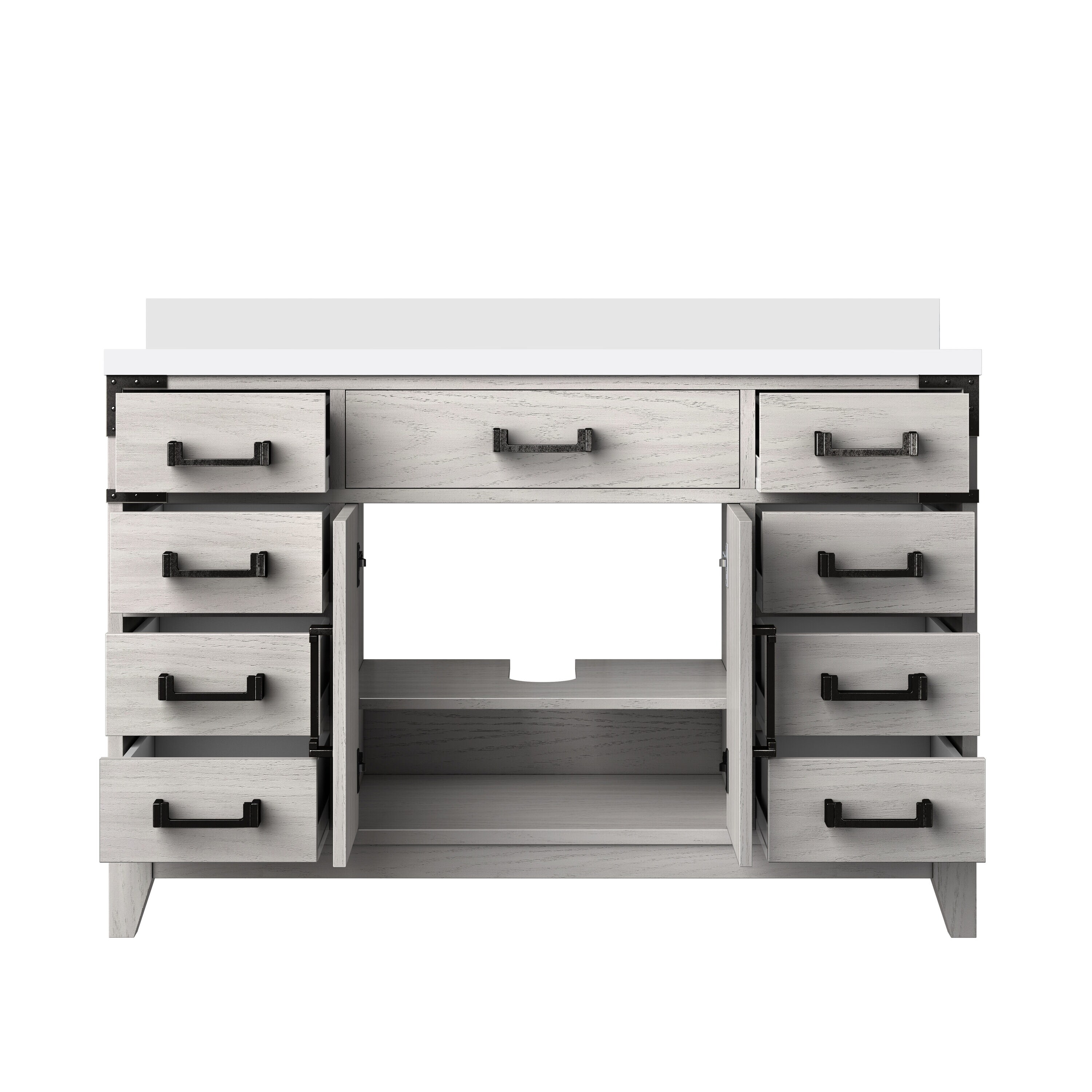 Lexora LVW48SM300 Bath-Vanity-Combo - View #4