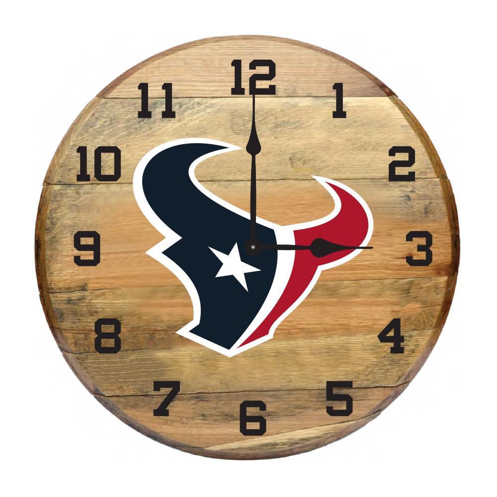 12” Houston Texans Round Sign