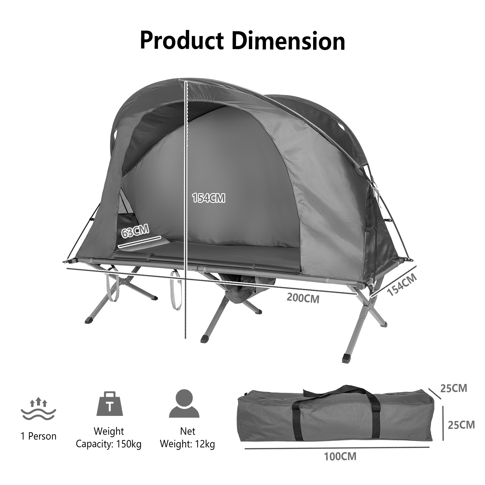 WELLFOR TDJ10151HS tents - View #6