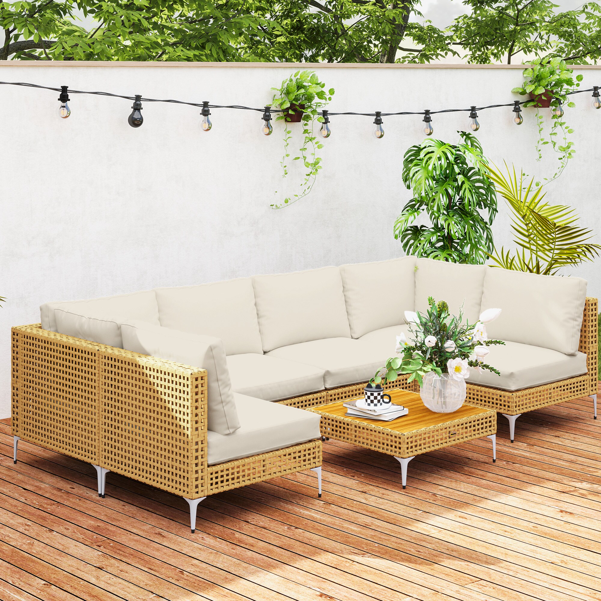 Outsunny 860-403V00KK Patio-Conversation-Sets - View #8