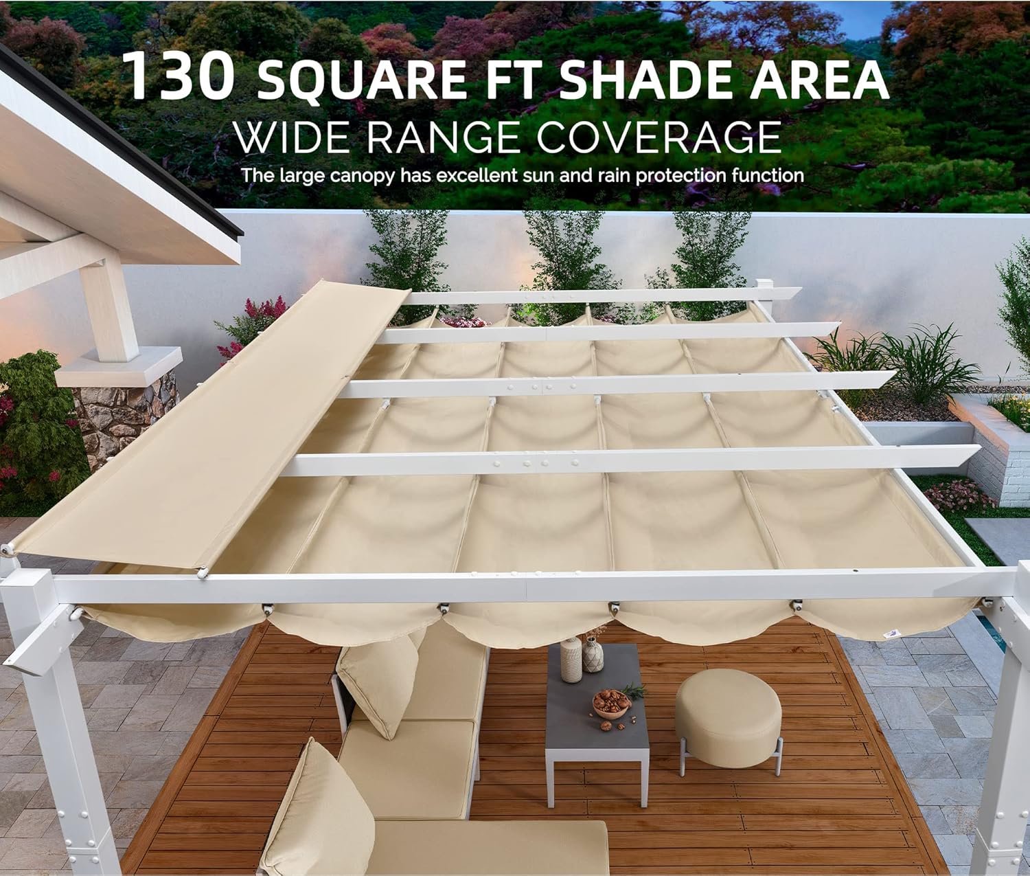 PURPLE LEAF LS05-PRG-BS1013-KK Pergolas-2 - View #4