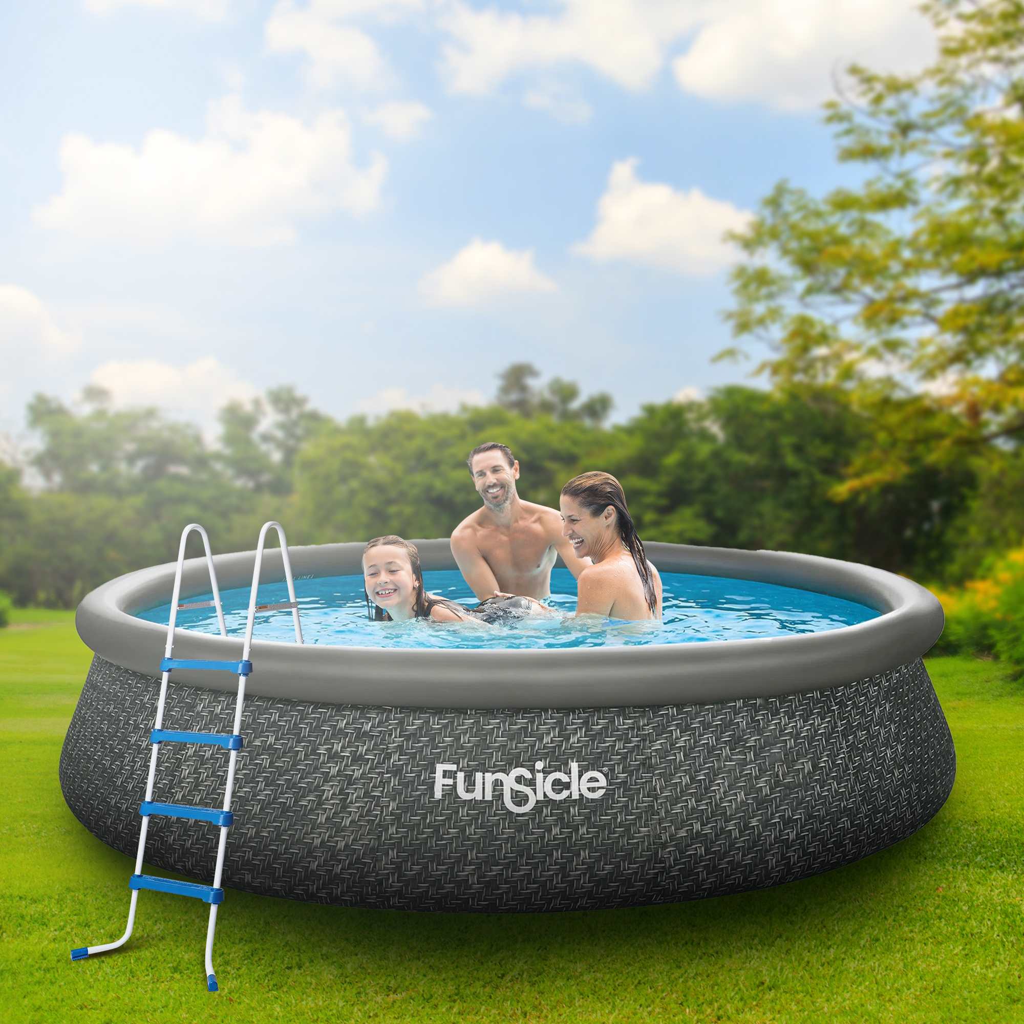 Funsicle 325067 Above-Ground-Pool-Lad-Steps - View #3