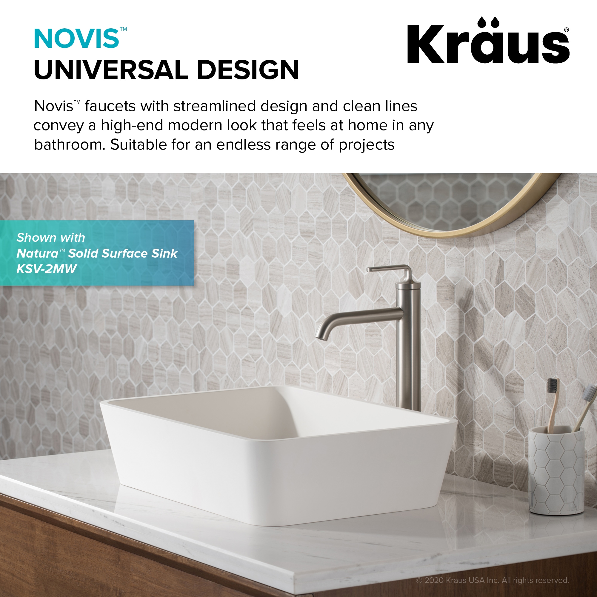 Kraus KVF-1220SFS-2PK Lavatory-Faucets - View #5