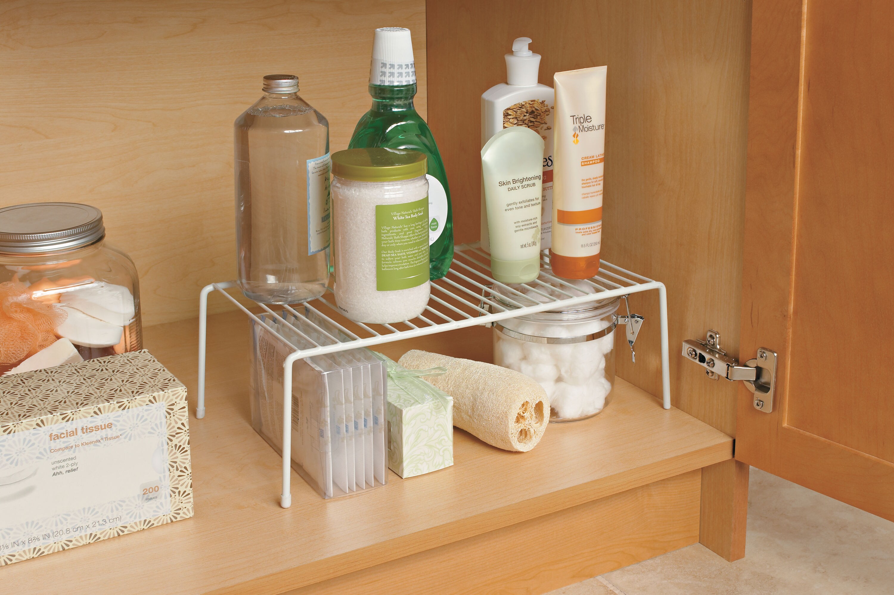 ClosetMaid White Large Wire Shelf Rack Organizer