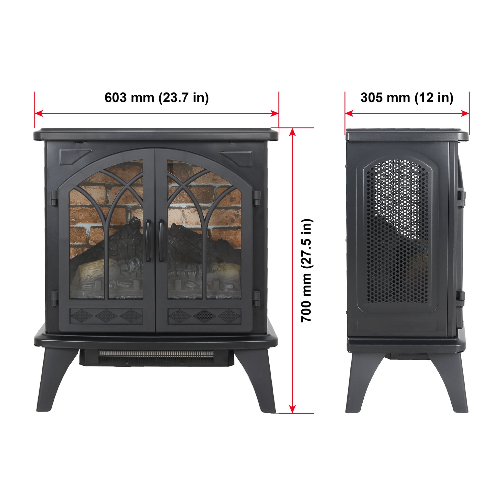 BABOOM BOM-P166908-OR Electric-Fireplaces - View #3
