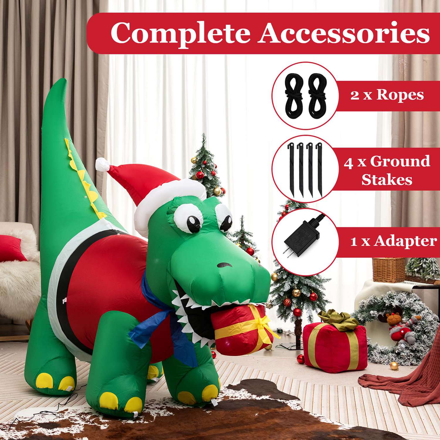 Costway CSHY000466 Christmas-Inflatables - View #8