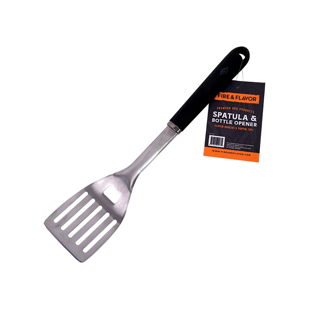 Baking Spatula With 8 Long Stainless Steel Polished Blade and Wood