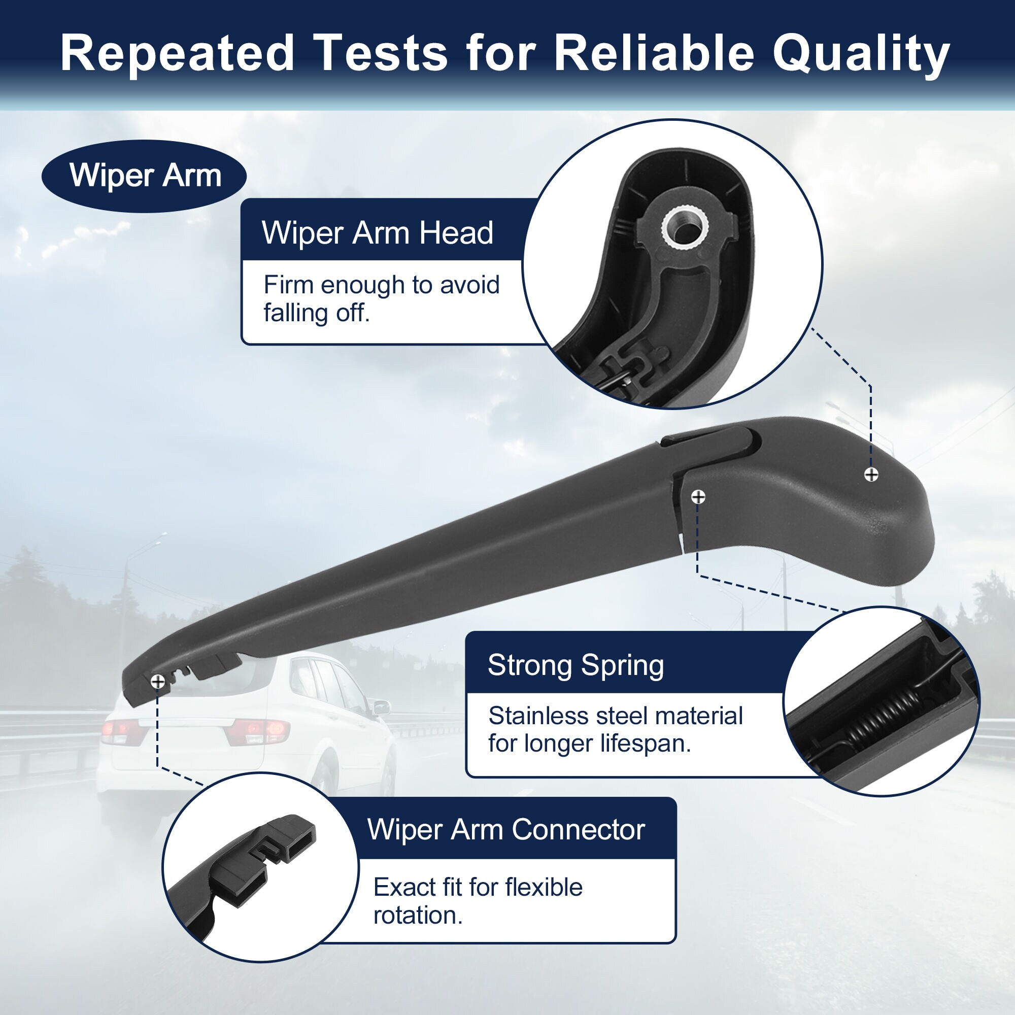 Unique Bargains S26010400UX5289 Wiper-Blades - View #4