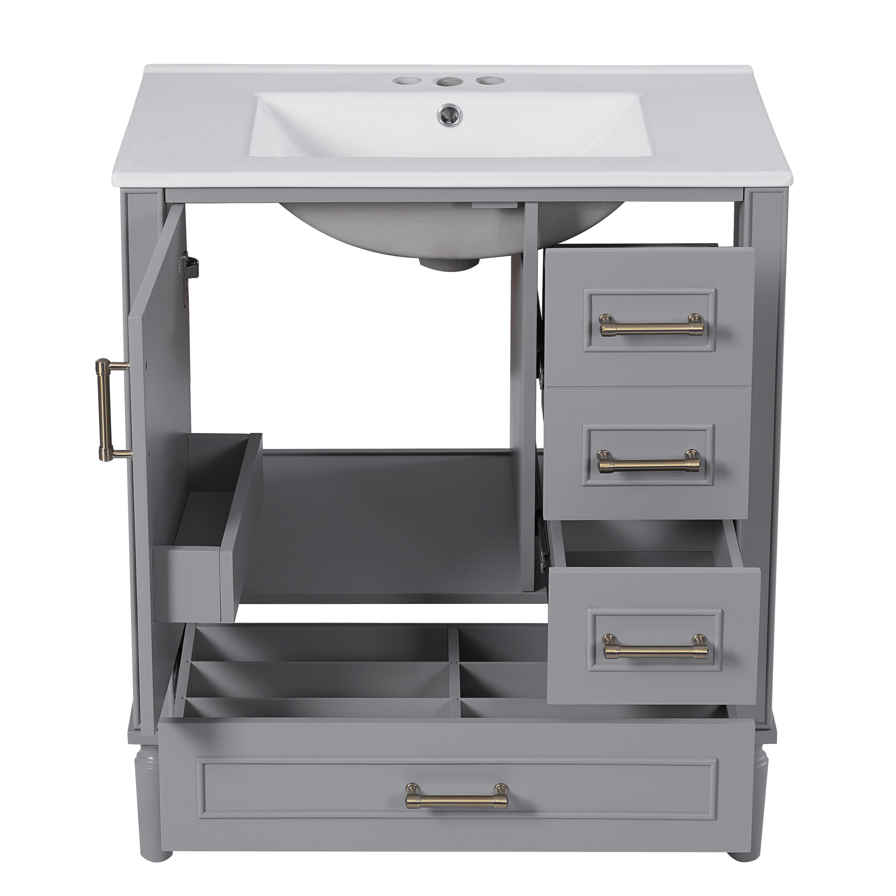 ModernLuxe L3P-N729P184479E Bath-Vanity-Combo - View #13