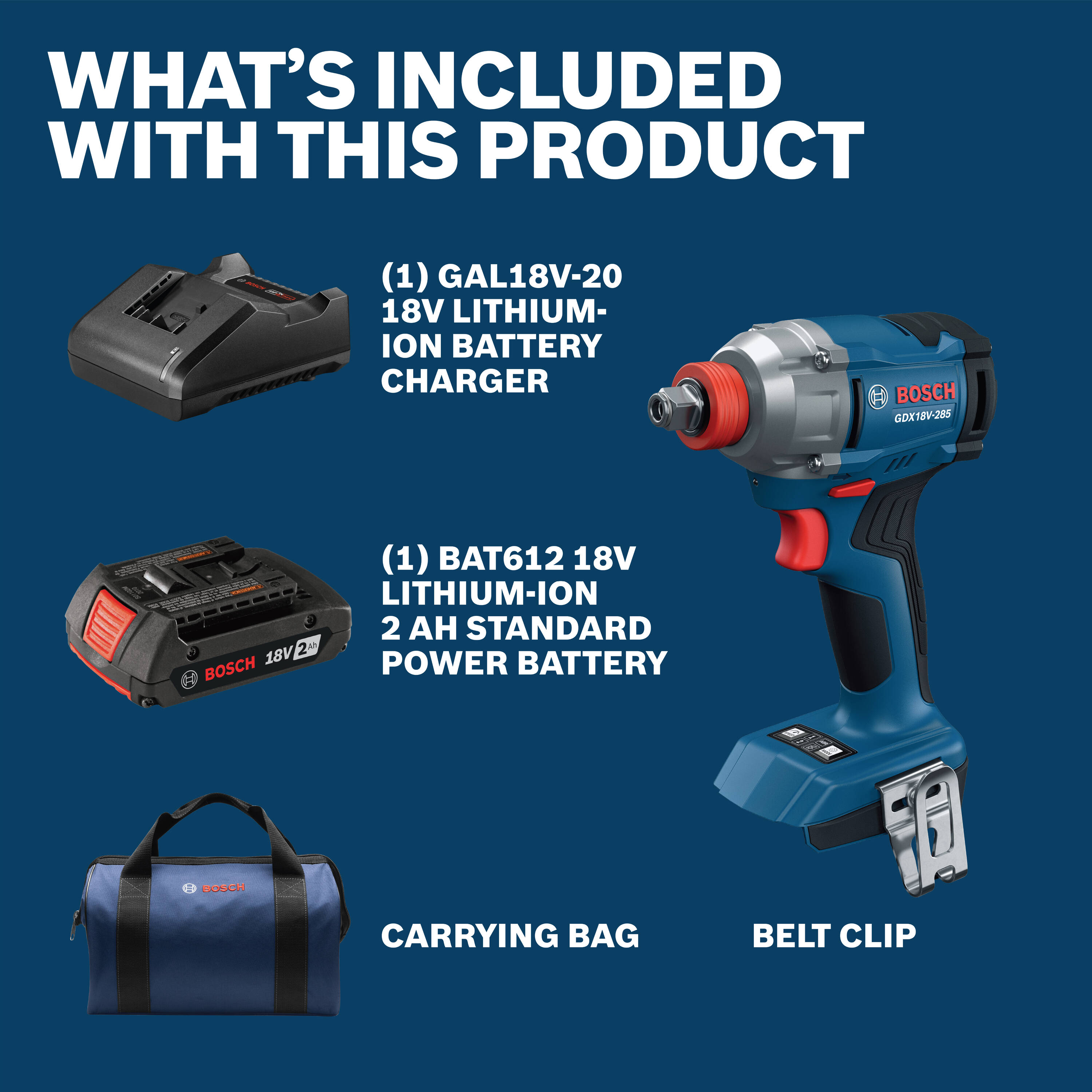 Bosch GDX18V-285B12 Cordless-Impact-Wrenches - View #3