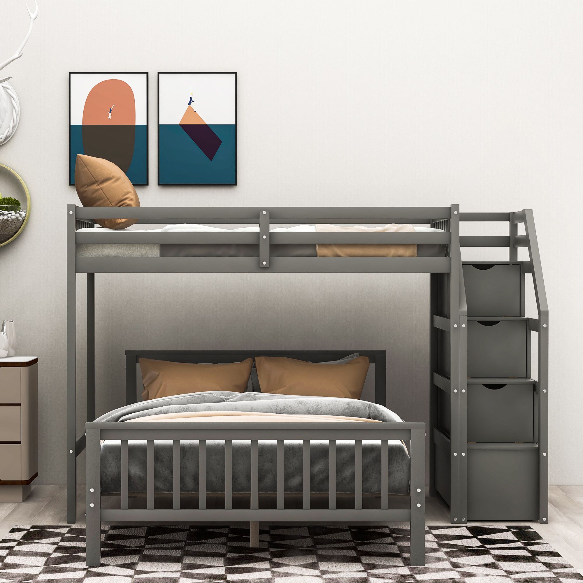Yiekholo LL-1773AAE Bunk-Beds - View #2