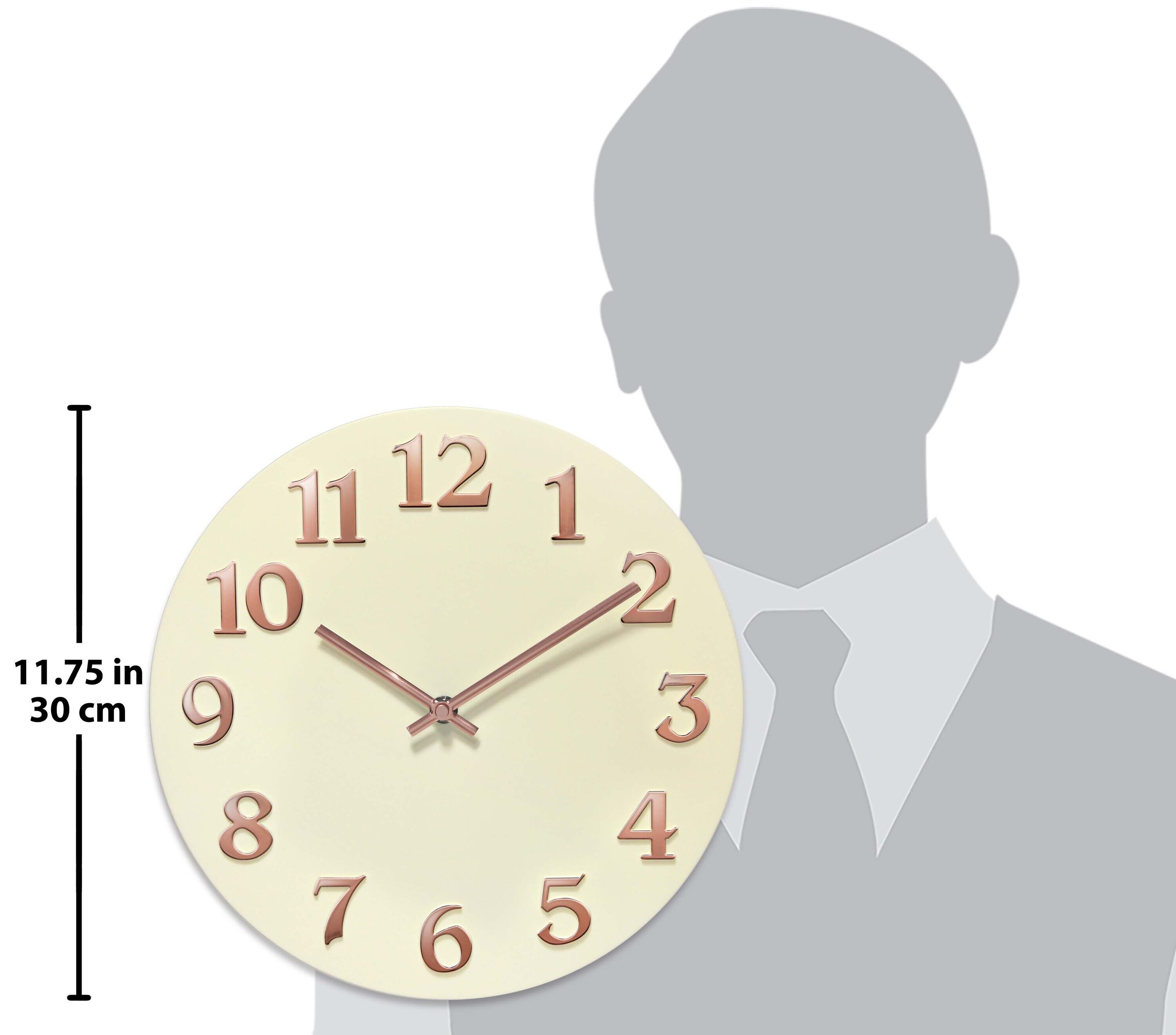 Infinity Instruments 13392IV-RG Indoor-Outdoor-Clocks - View #5
