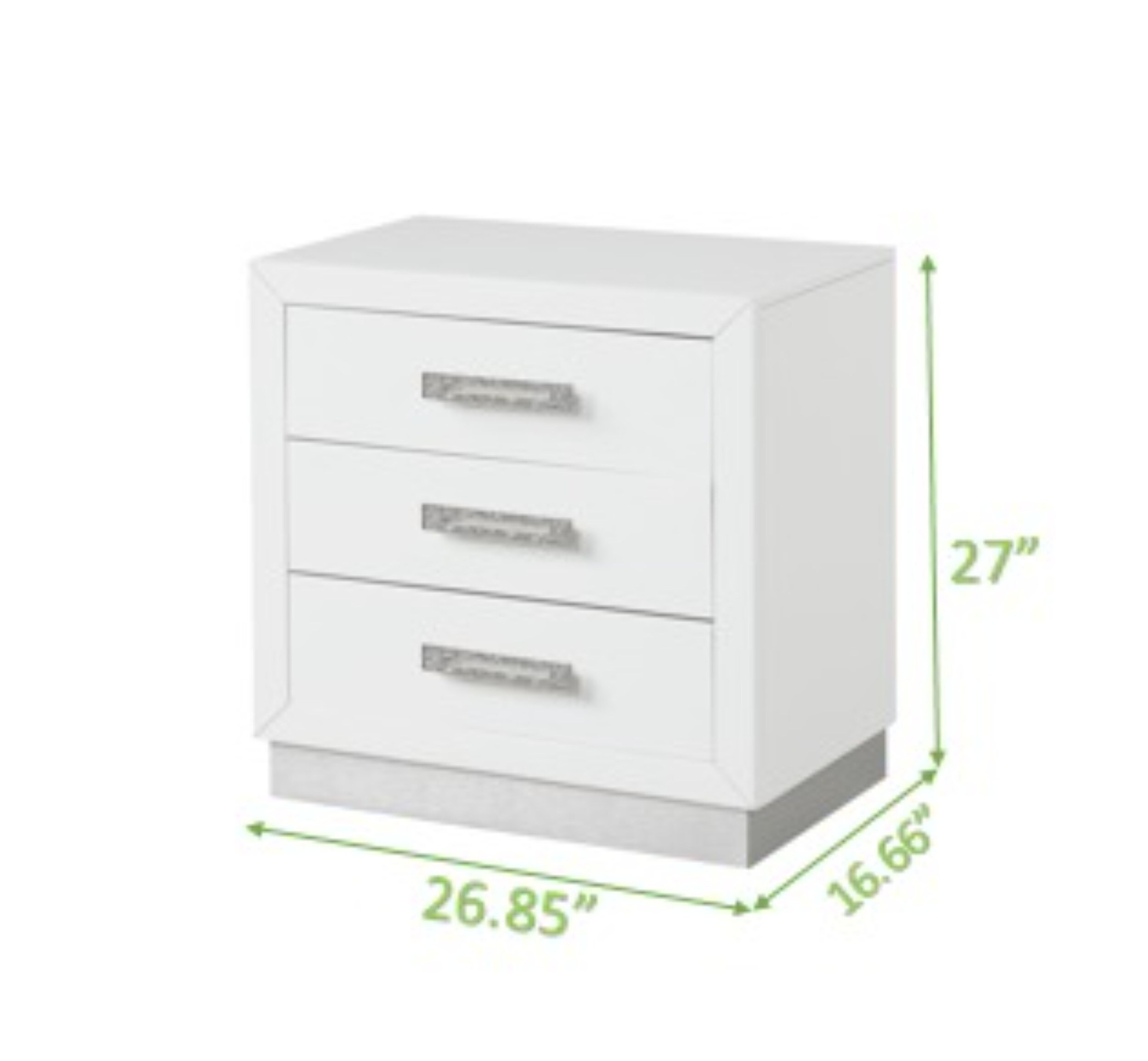 Milky White Queen 5-Piece LED Bedroom Set with Upholstery