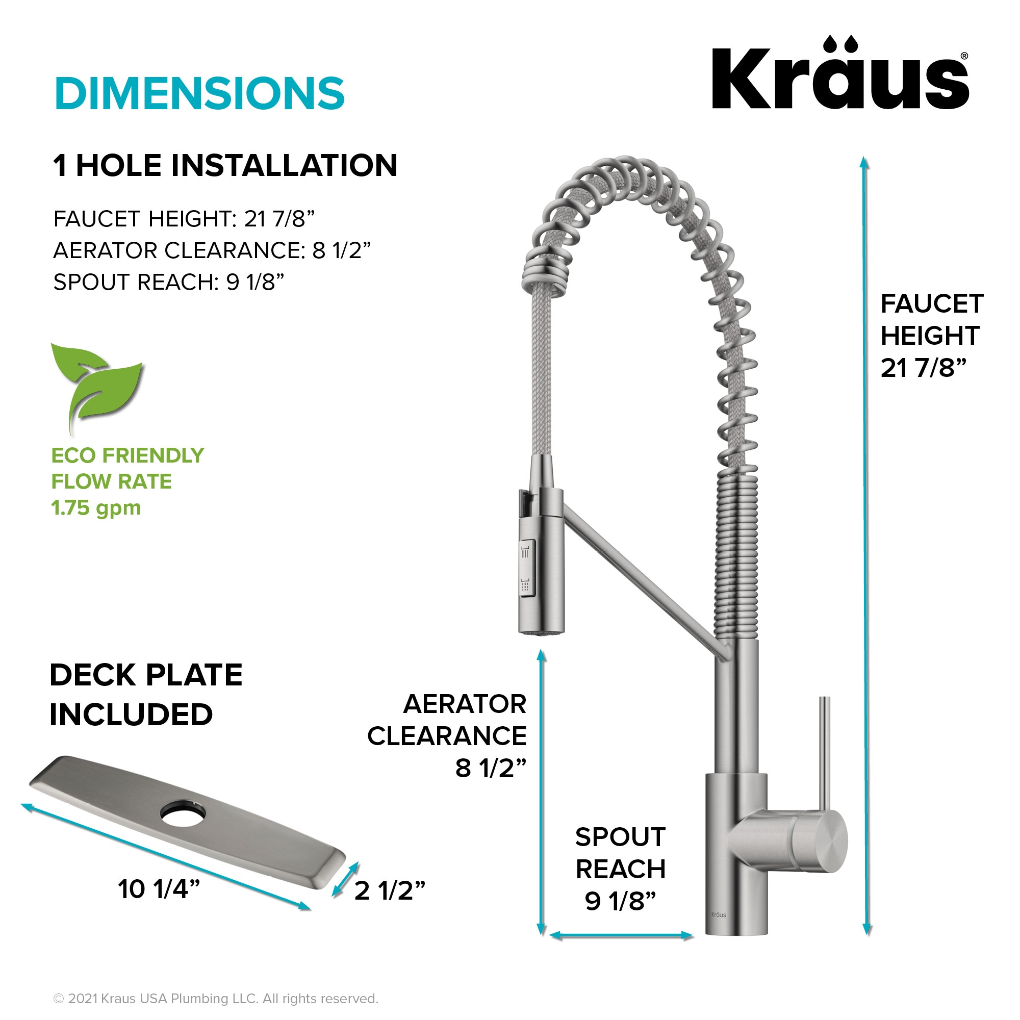 Kraus KPF-2631SFS Kitchen-Faucets - View #7
