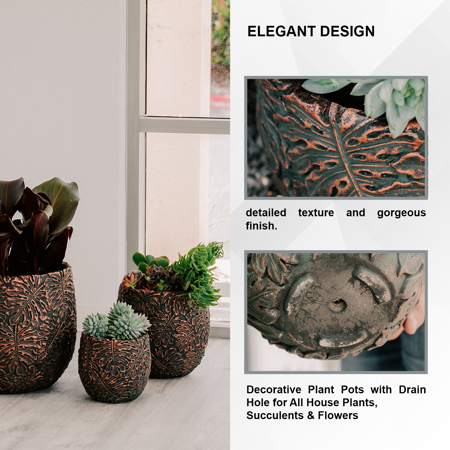 XBrand PL6707BN Planter-Window-Box - View #5