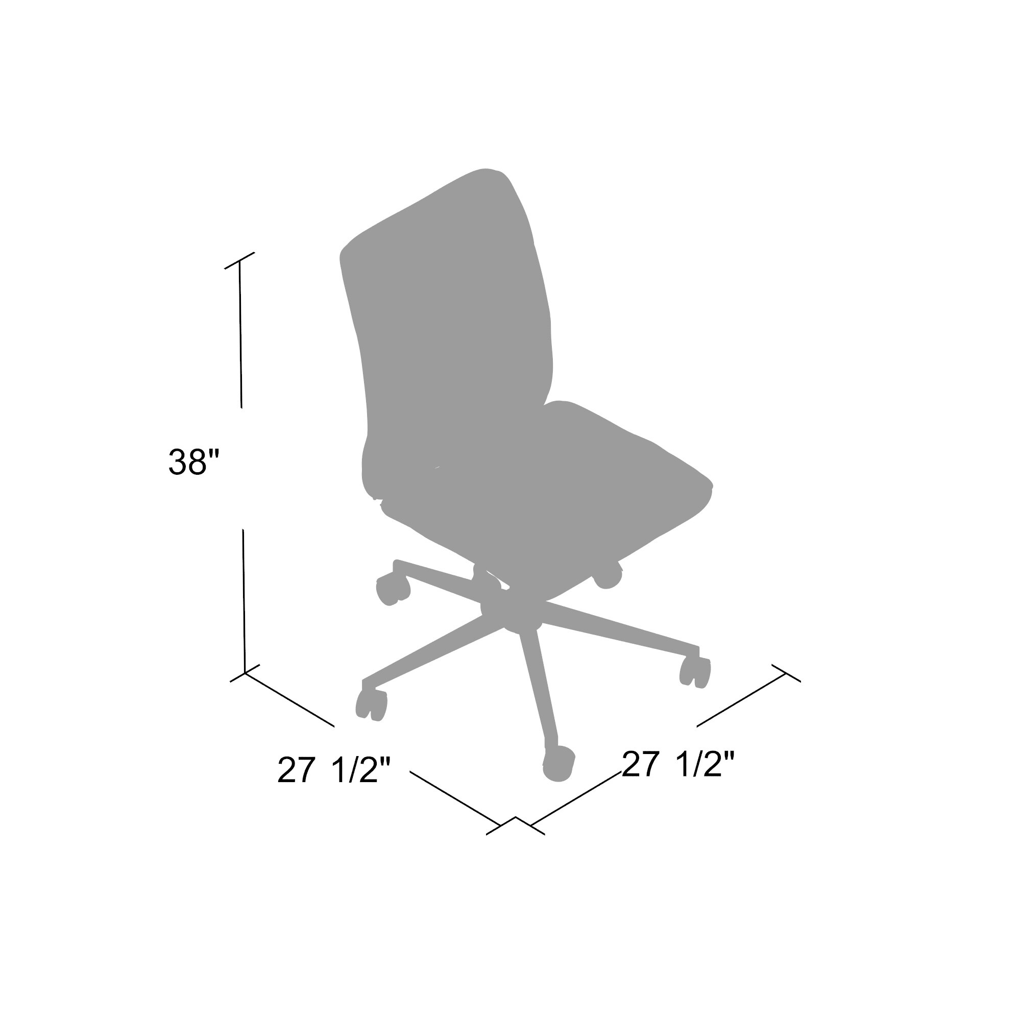 Boss Office Products B330-BK Office-Chairs - View #5